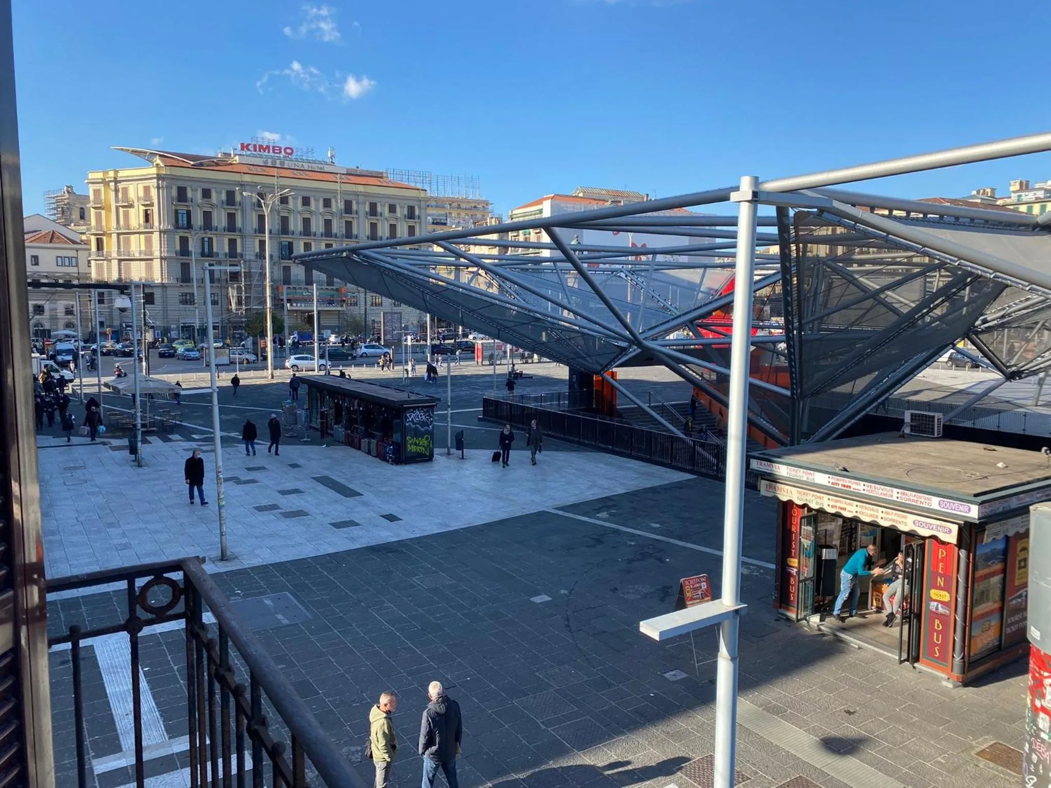 City view in Hotel Eliseo Napoli