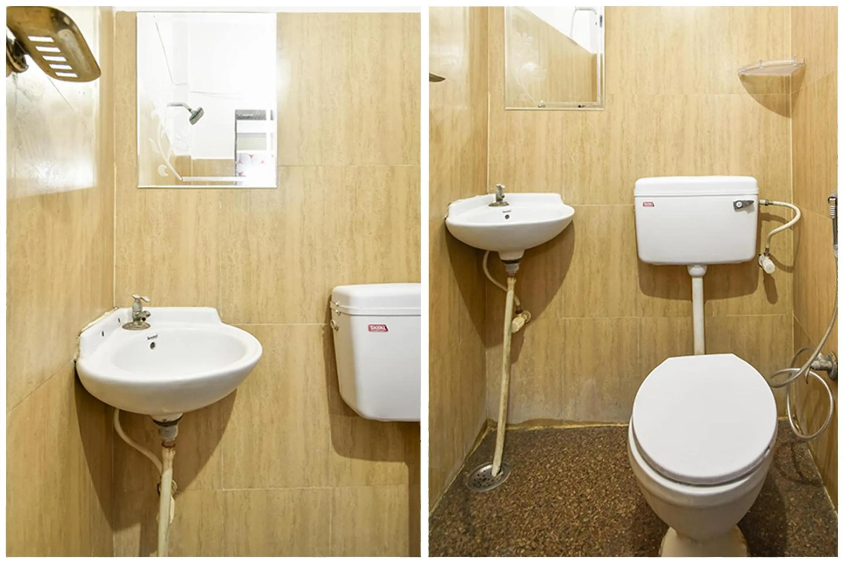 Bathroom in Hotel O Pragati Inn