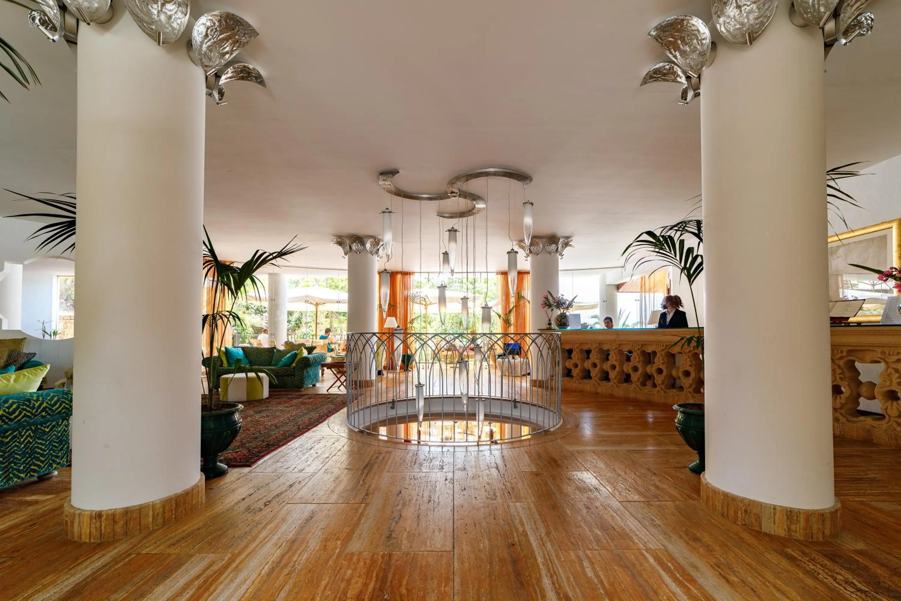 Lobby or reception in Alberi del Paradiso