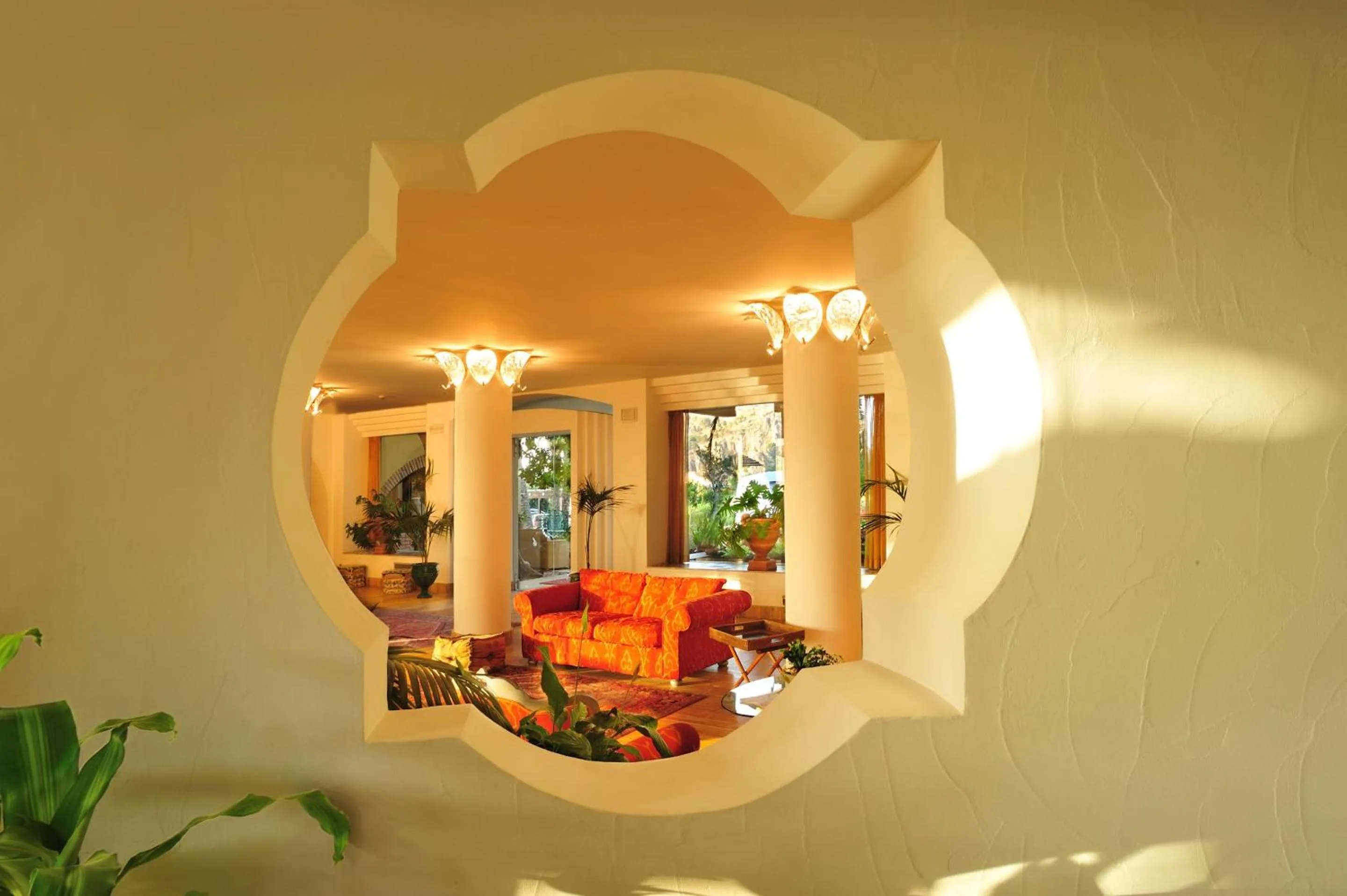 Lobby or reception in Alberi del Paradiso