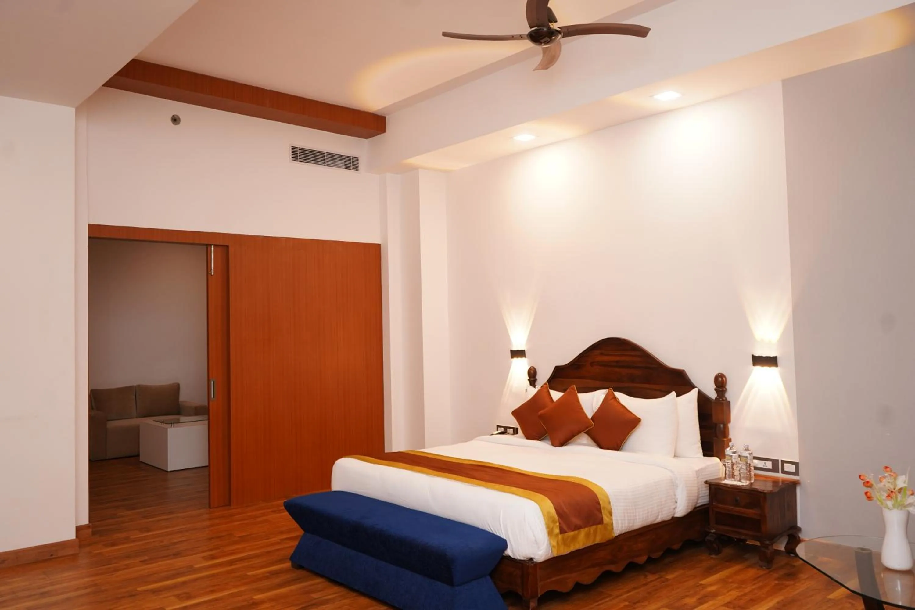 Bedroom, Bed in Himal Resort