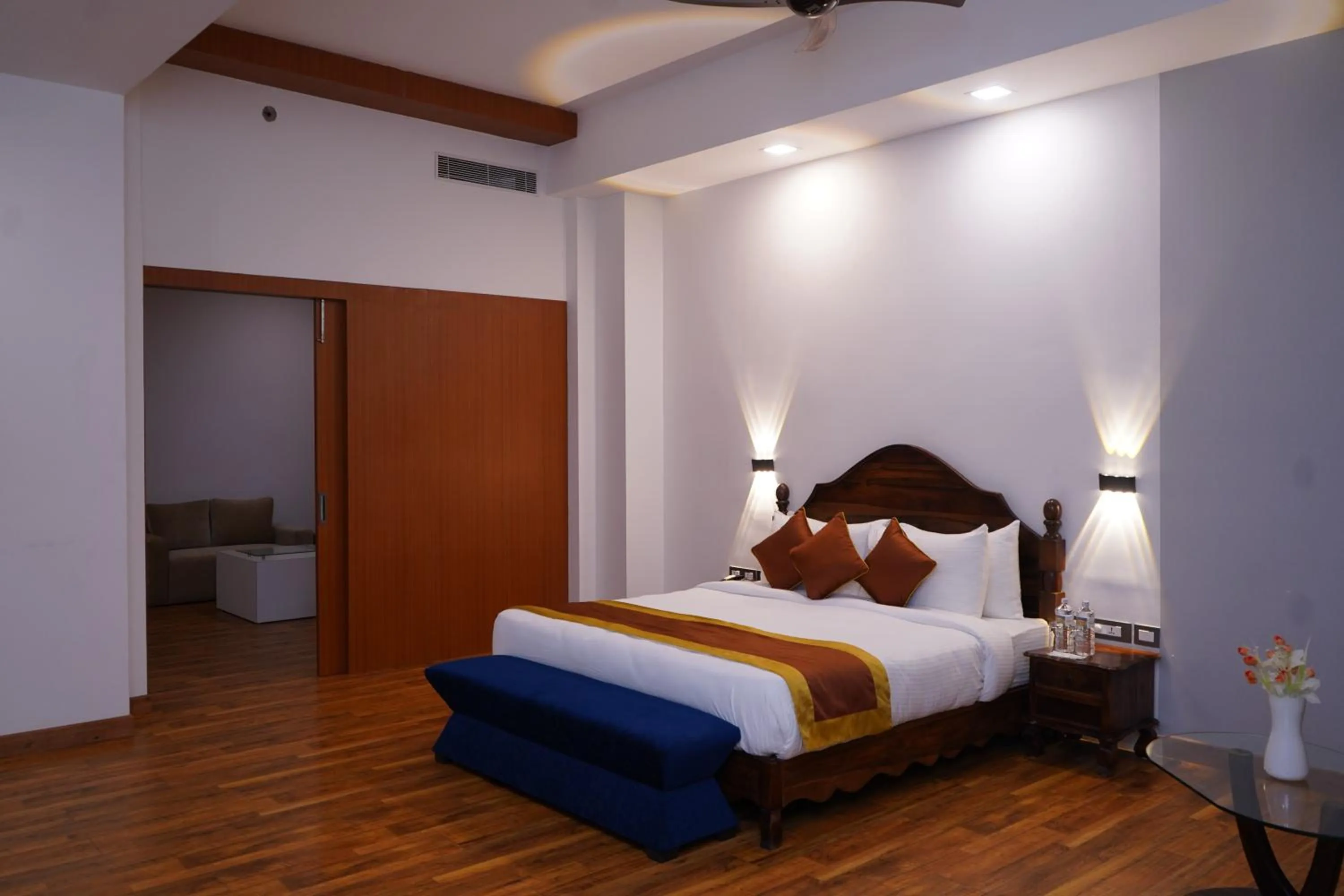 Bedroom, Bed in Himal Resort