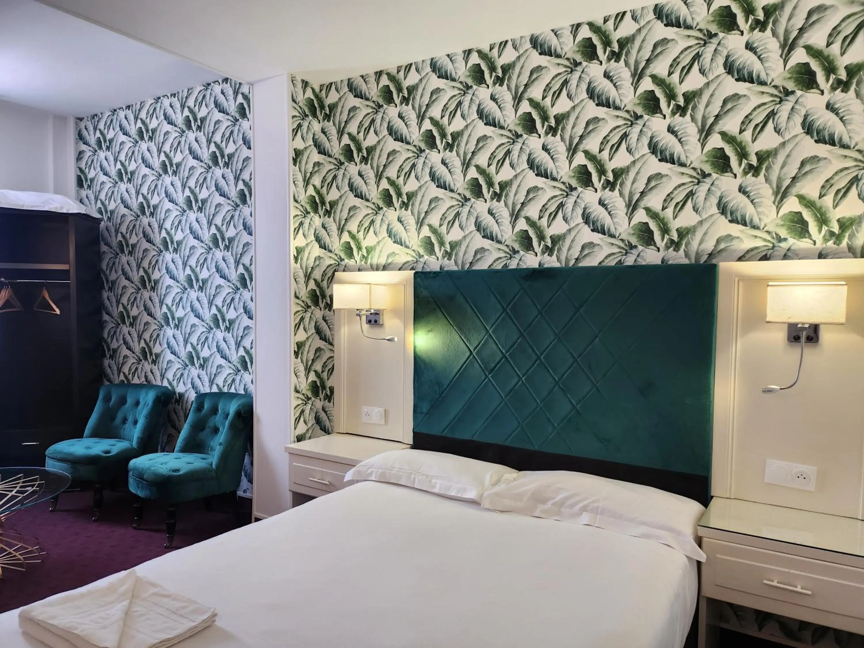 Photo of the whole room, Bed in HOTEL ROYAL Paris Ivry