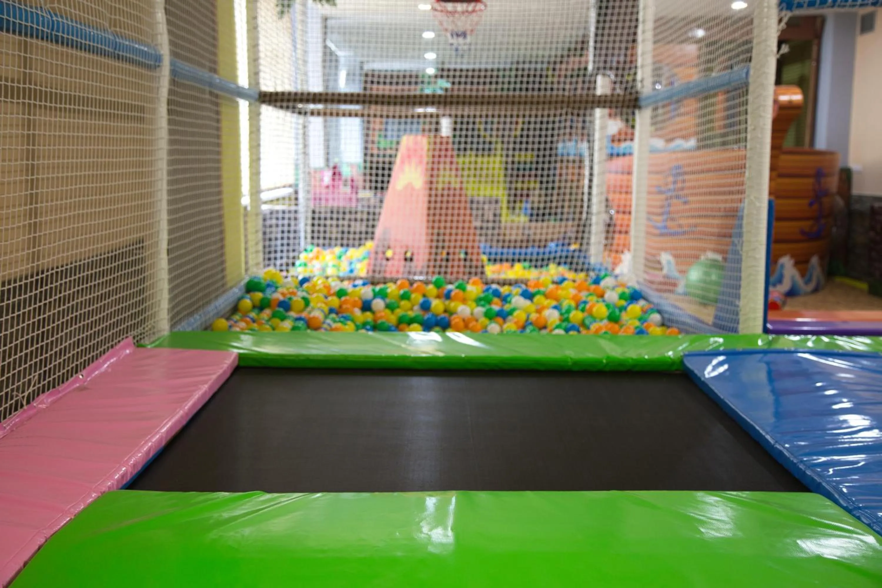 Children play ground in Olympland Hotel