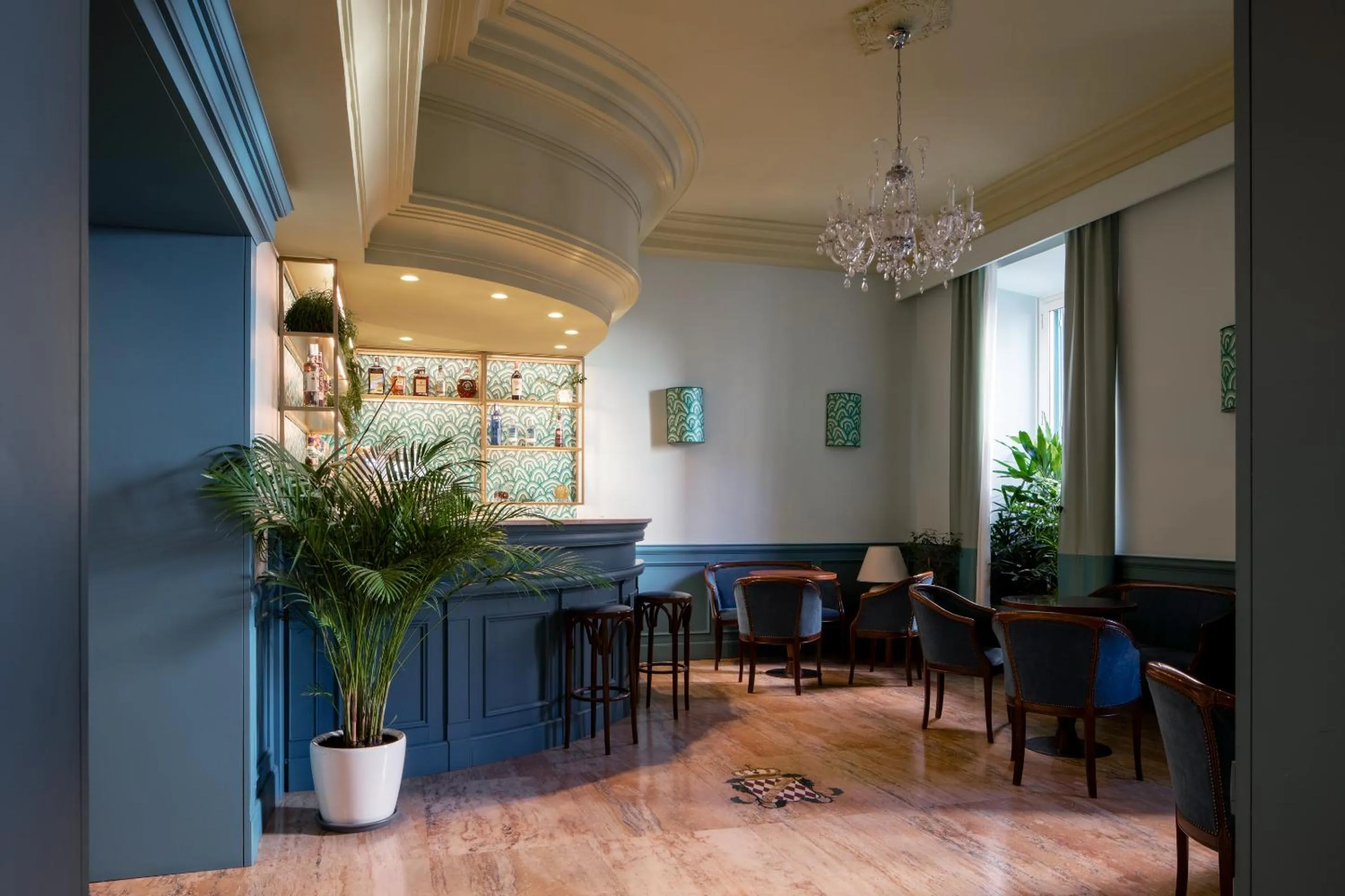 Lounge or bar in Hotel Montecarlo