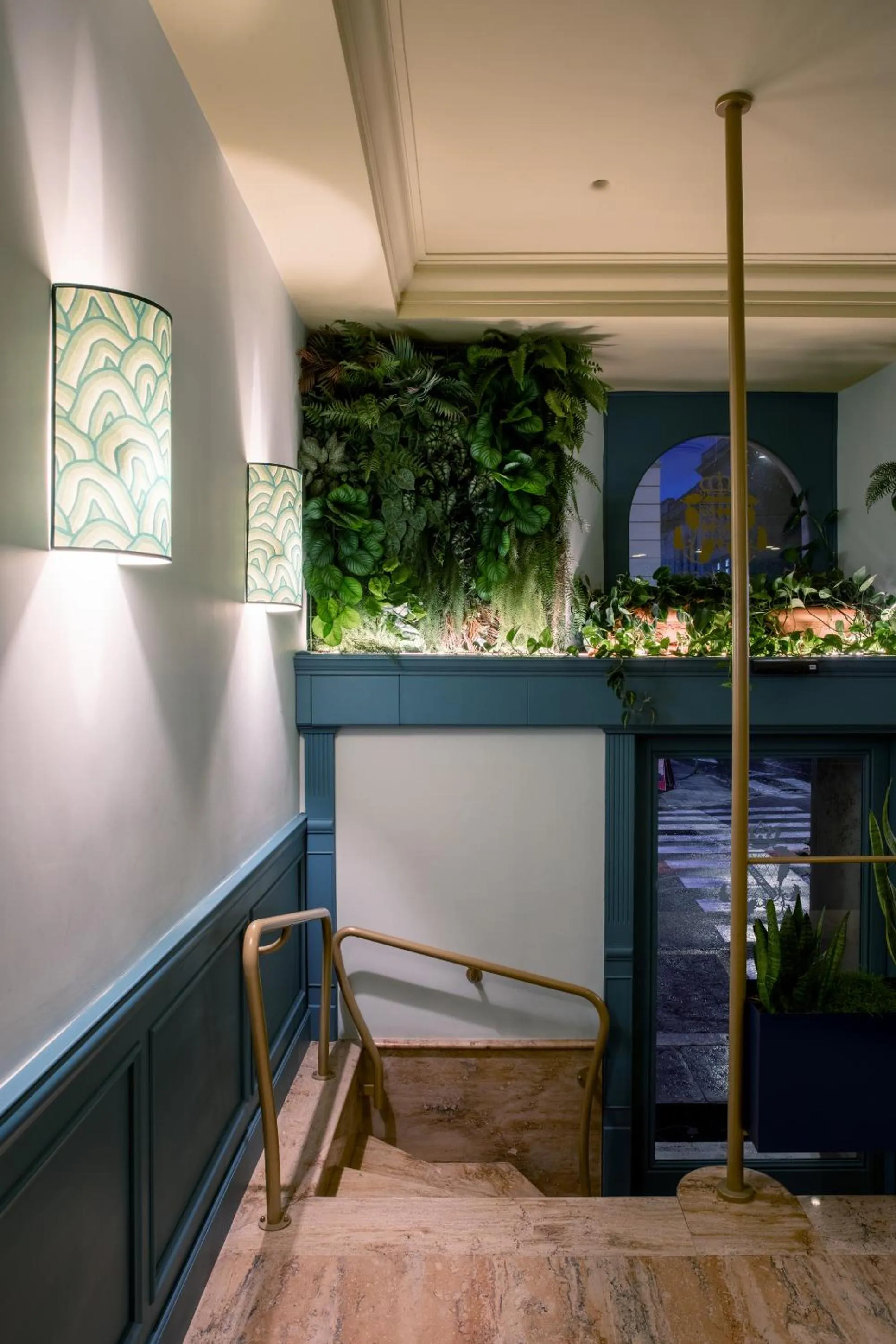 Lobby or reception in Hotel Montecarlo