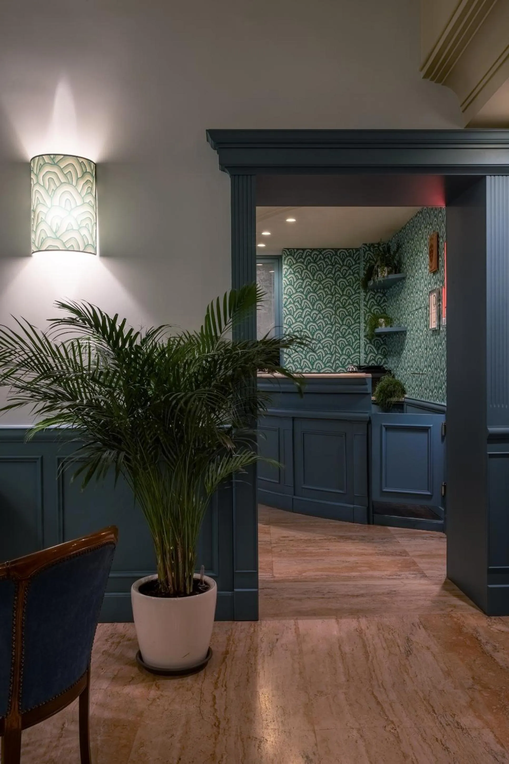 Lobby or reception in Hotel Montecarlo