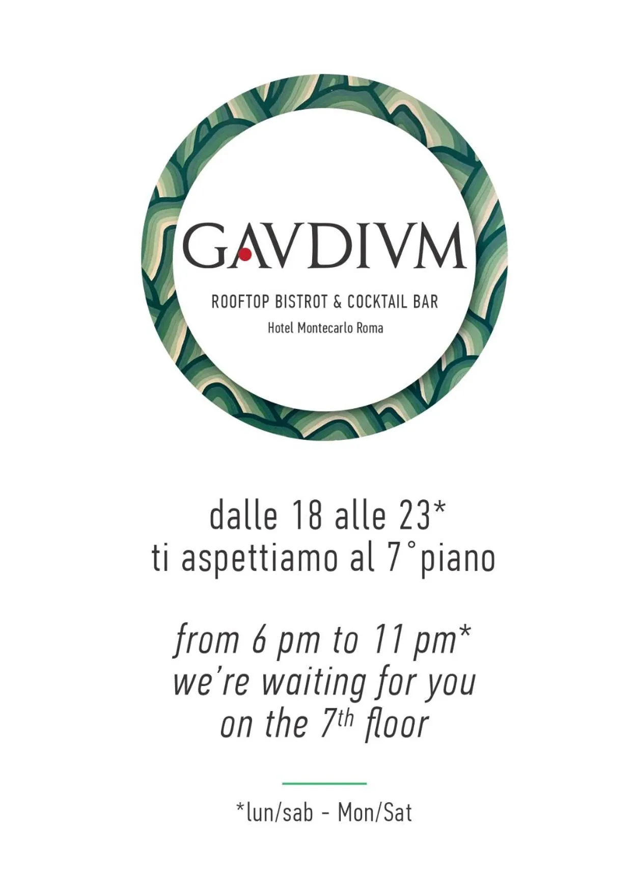 Restaurant/places to eat in Hotel Montecarlo