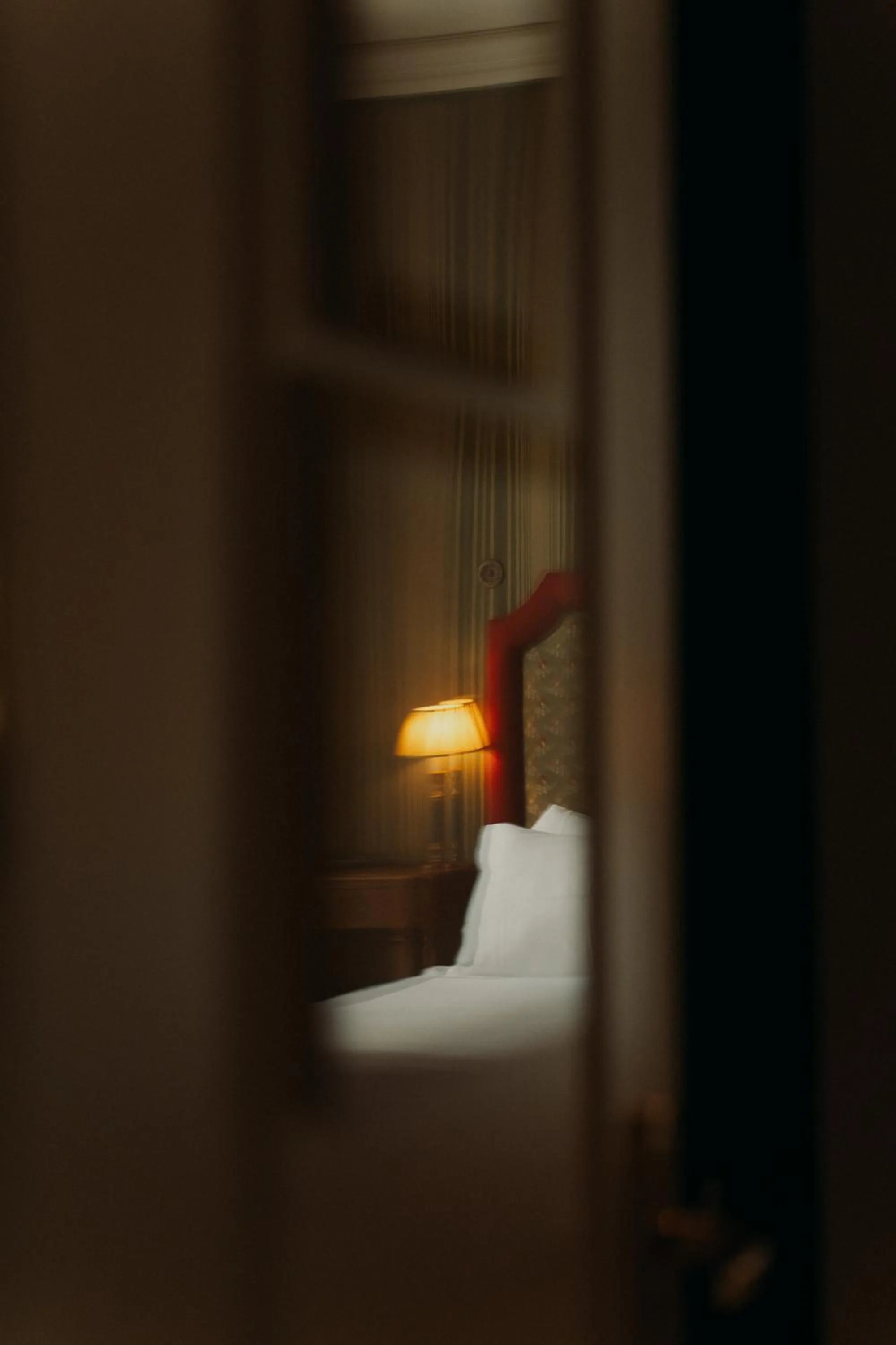 Bed in Hotel Palazzo Guiscardo Pietrasanta