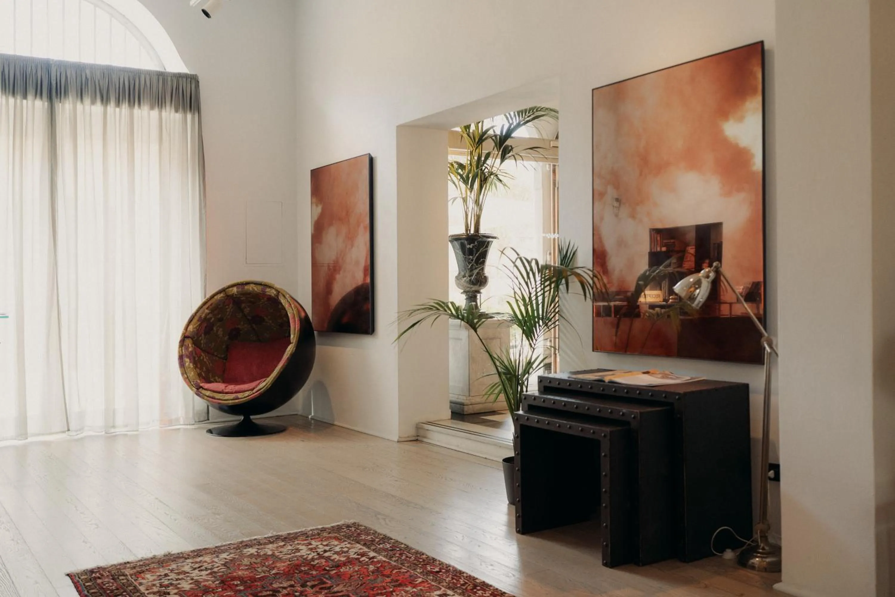 Living room in Hotel Palazzo Guiscardo Pietrasanta