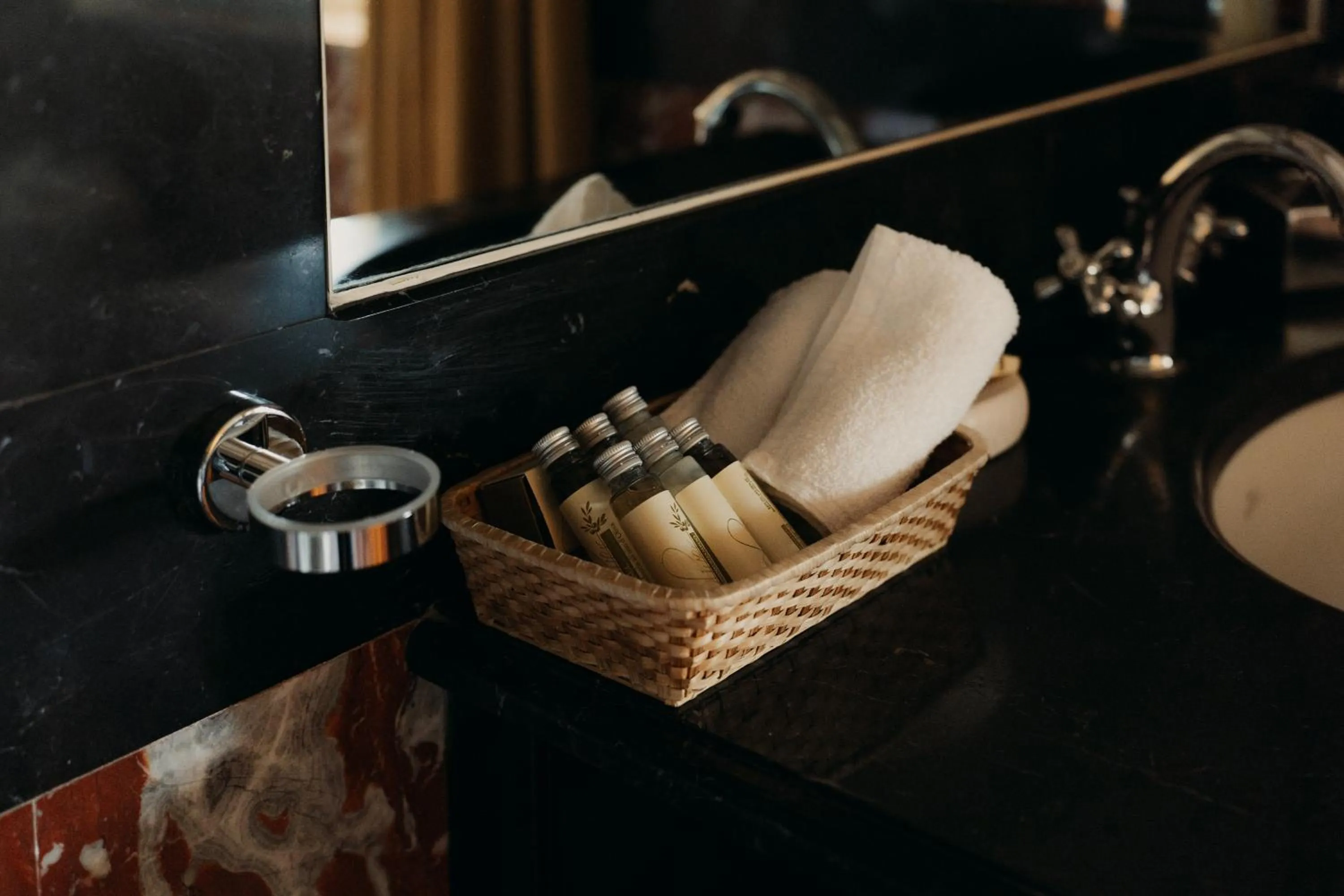 Decorative detail in Hotel Palazzo Guiscardo Pietrasanta