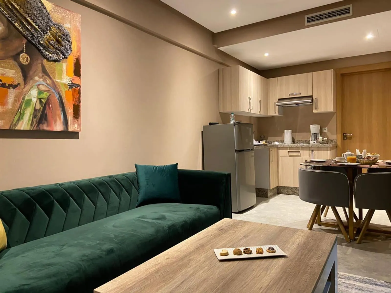 Living room in Atlas-Résidence by Rent-Inn