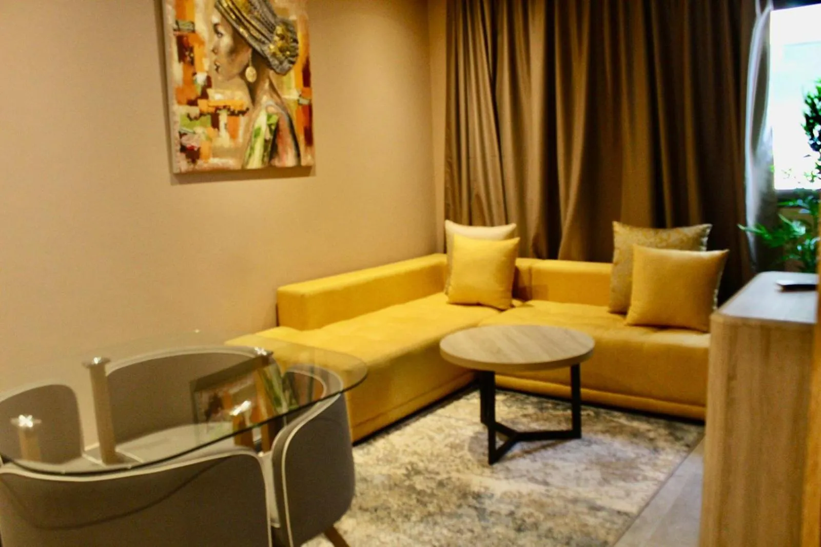 Living room in Atlas-Résidence by Rent-Inn