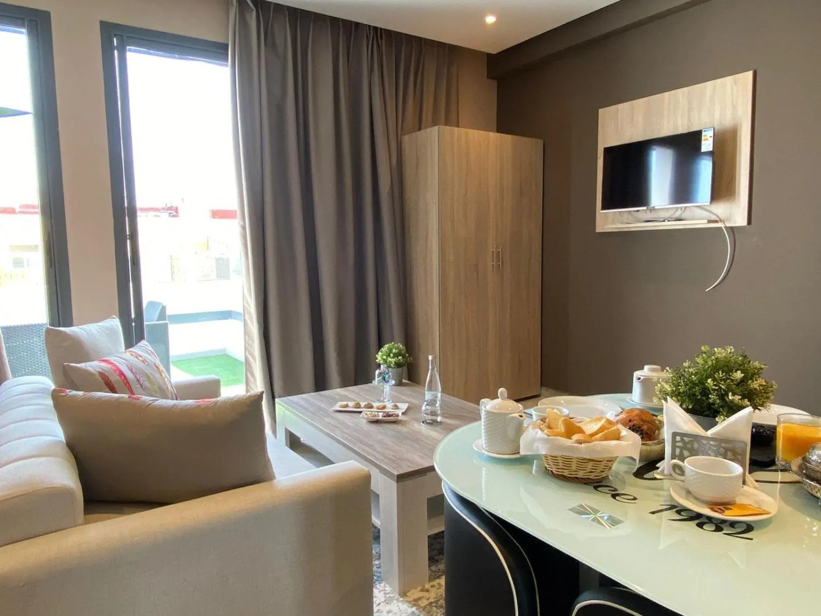 TV and multimedia in Atlas-Résidence by Rent-Inn