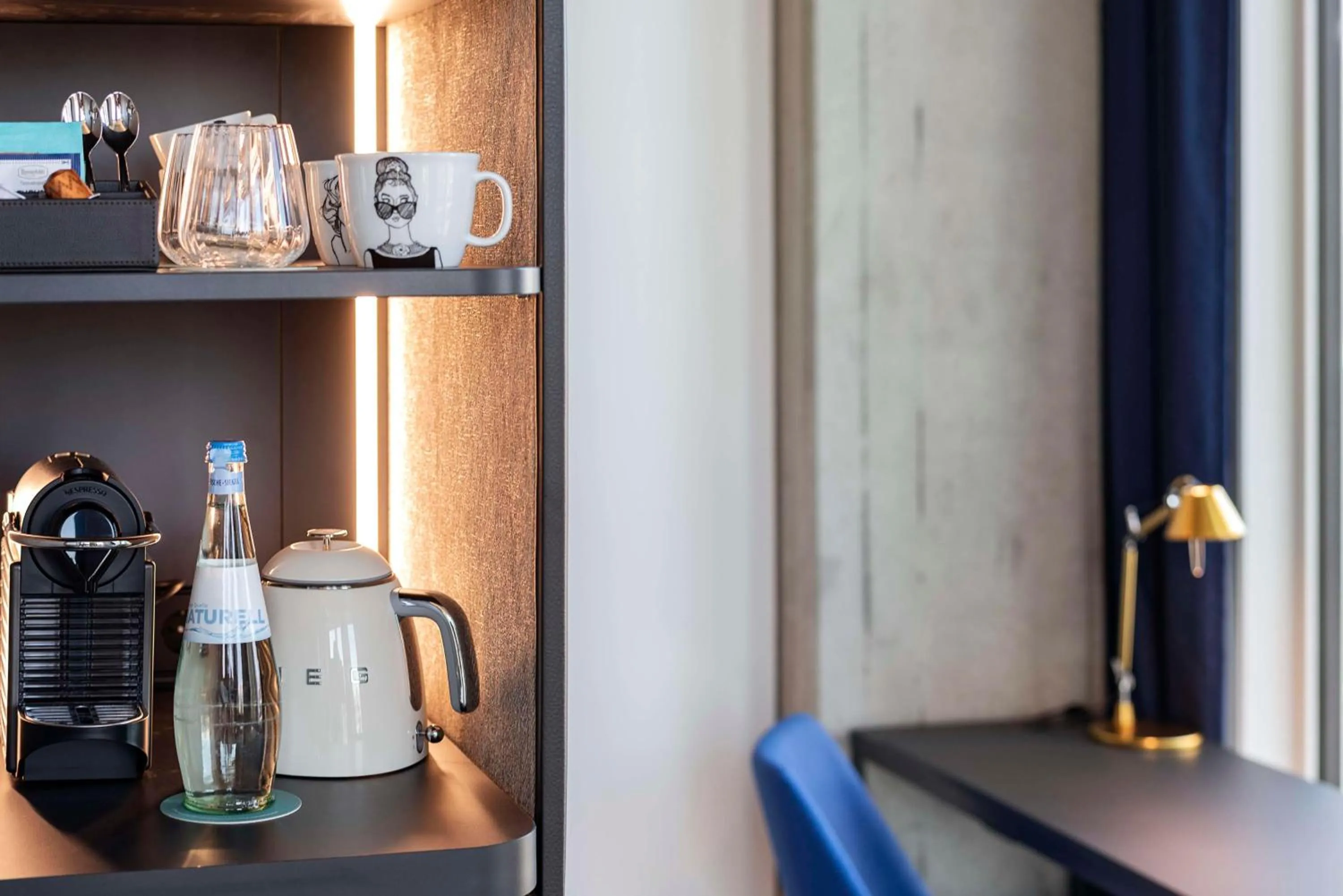 Bedroom in nhow Frankfurt