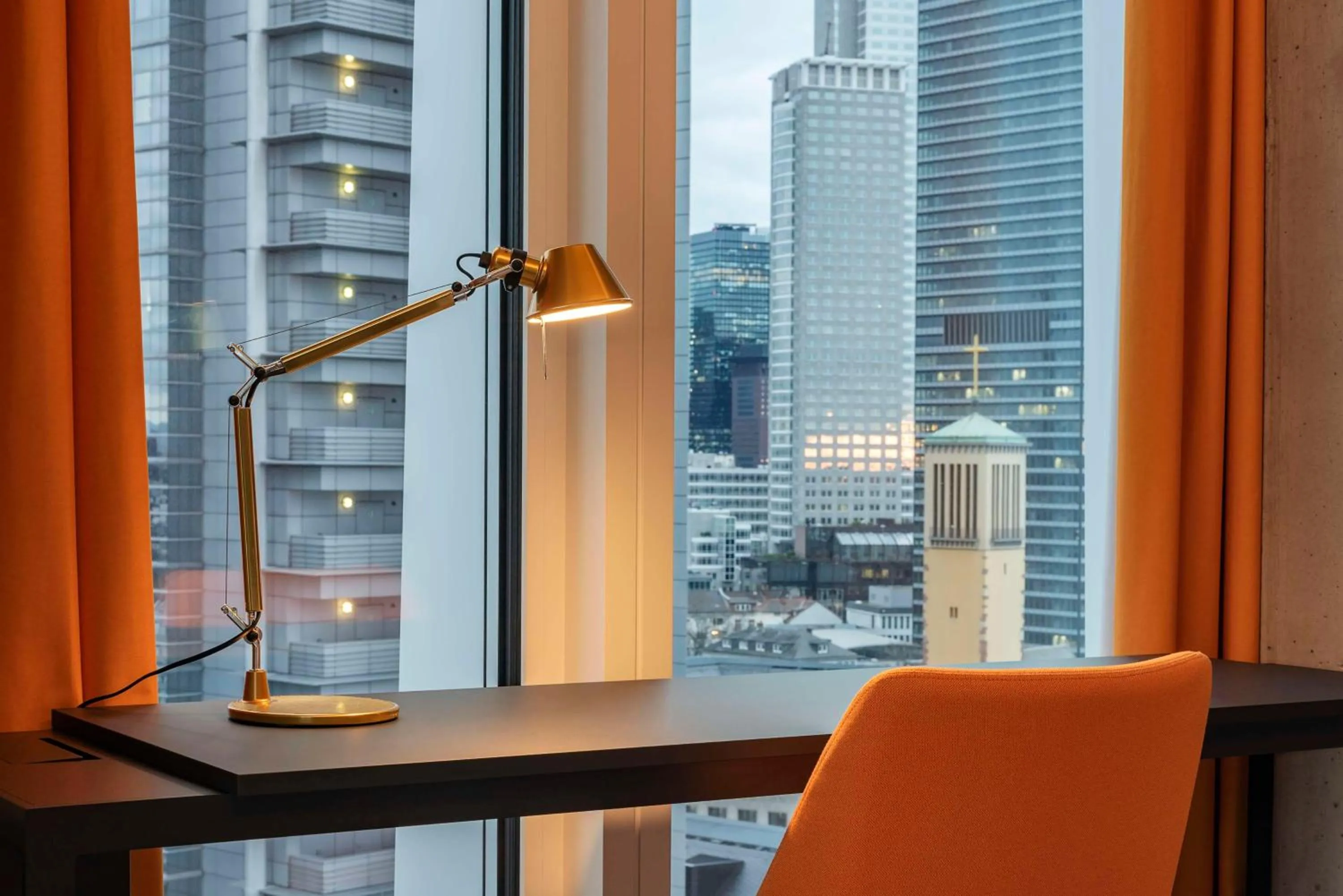 Bedroom in nhow Frankfurt