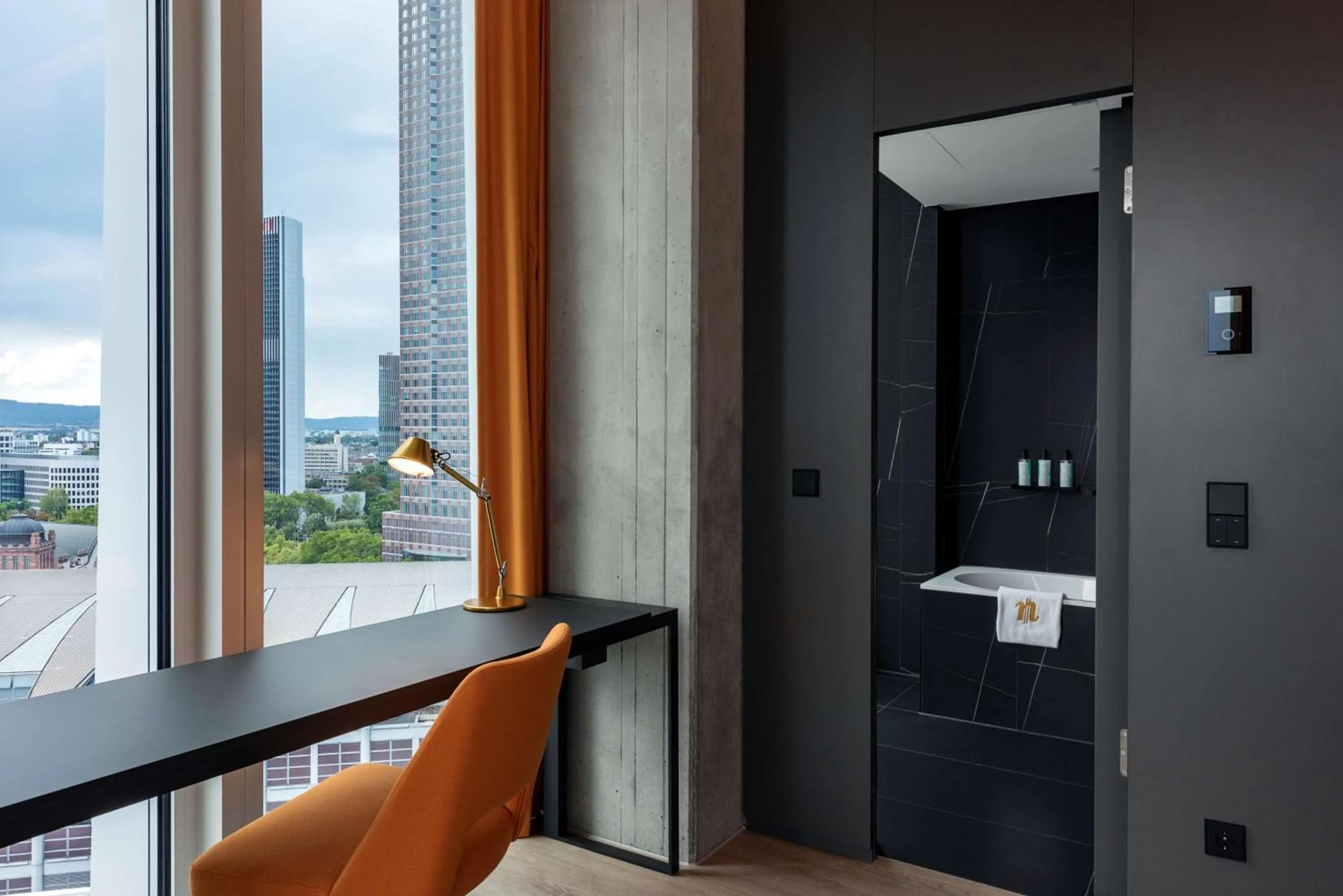 Bathroom in nhow Frankfurt