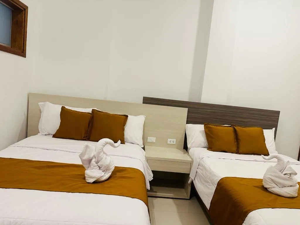 Bed in Hotel Overland