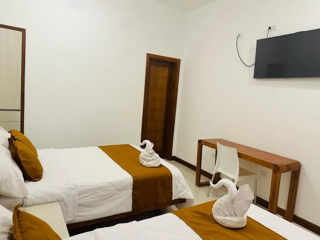 Bed in Hotel Overland