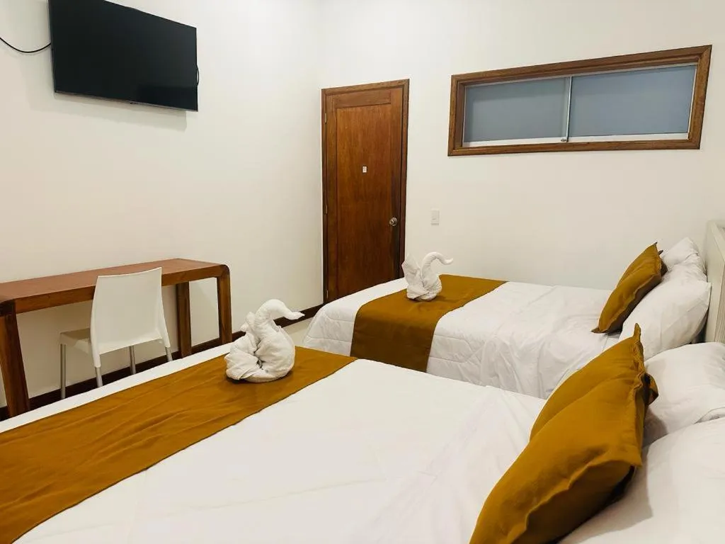 Bed in Hotel Overland