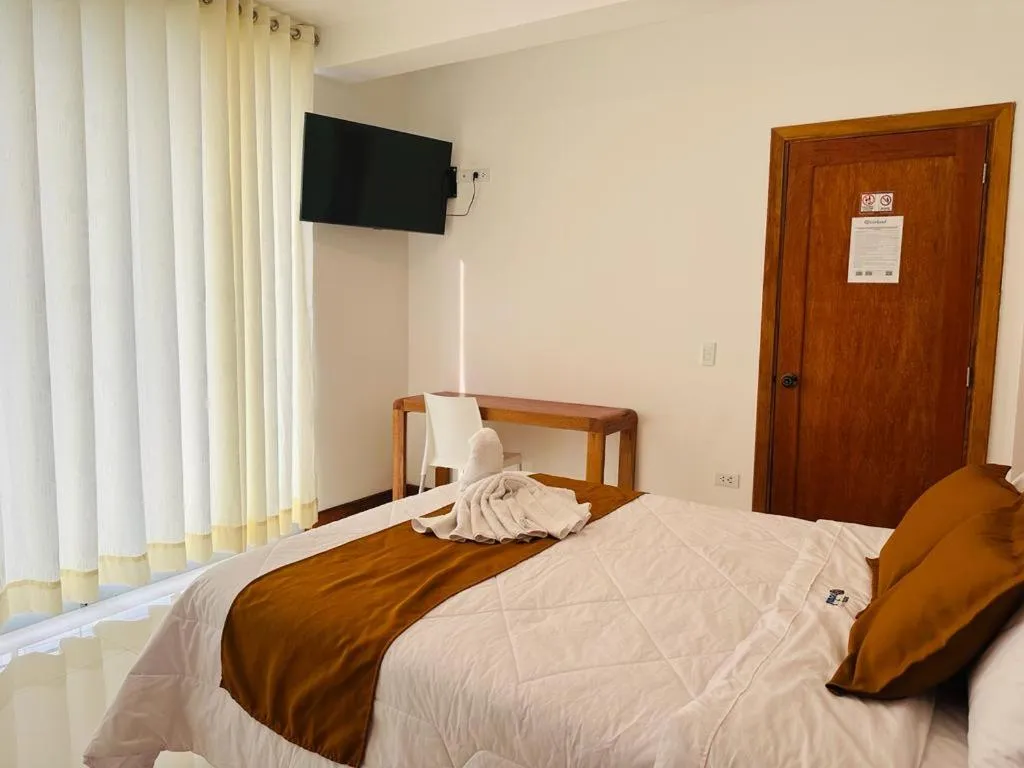 Bed in Hotel Overland