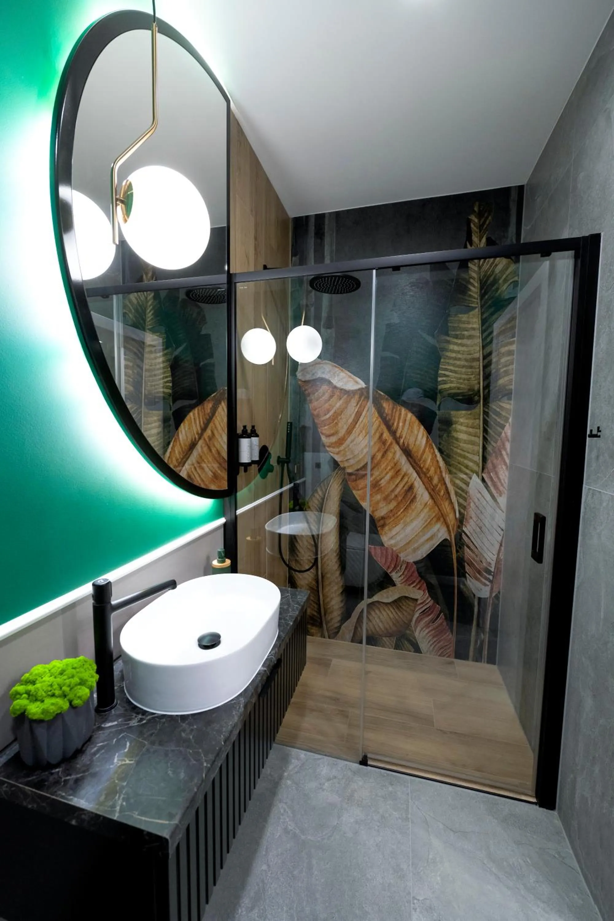 Bathroom in Aparthotel Green Concrete - ekologiczne apartamenty premium ze strefą Wellness