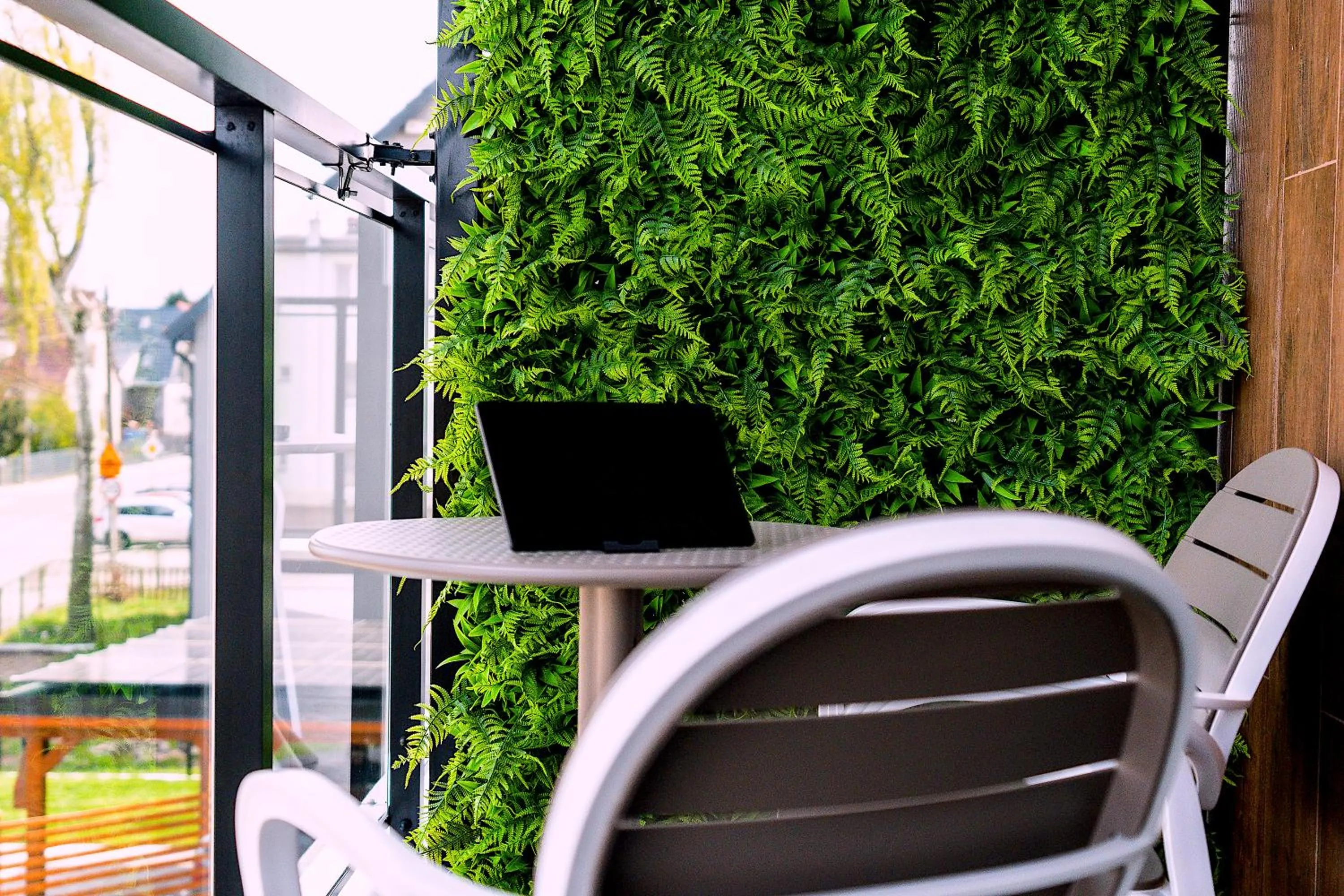 Balcony/Terrace in Aparthotel Green Concrete - ekologiczne apartamenty premium ze strefą Wellness