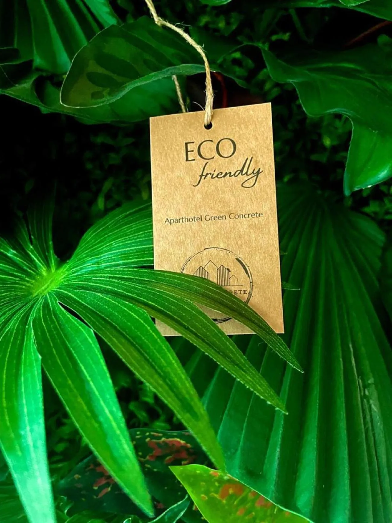 Logo/Certificate/Sign in Aparthotel Green Concrete - ekologiczne apartamenty premium ze strefą Wellness