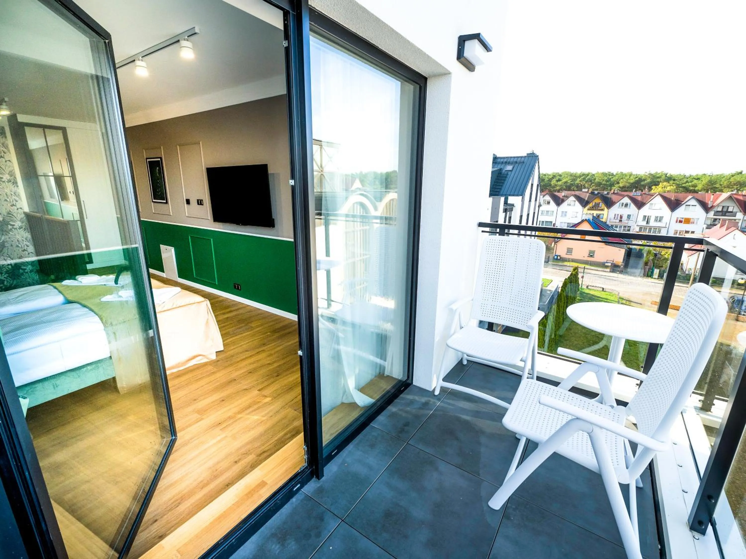 Bed in Aparthotel Green Concrete - ekologiczne apartamenty premium ze strefą Wellness