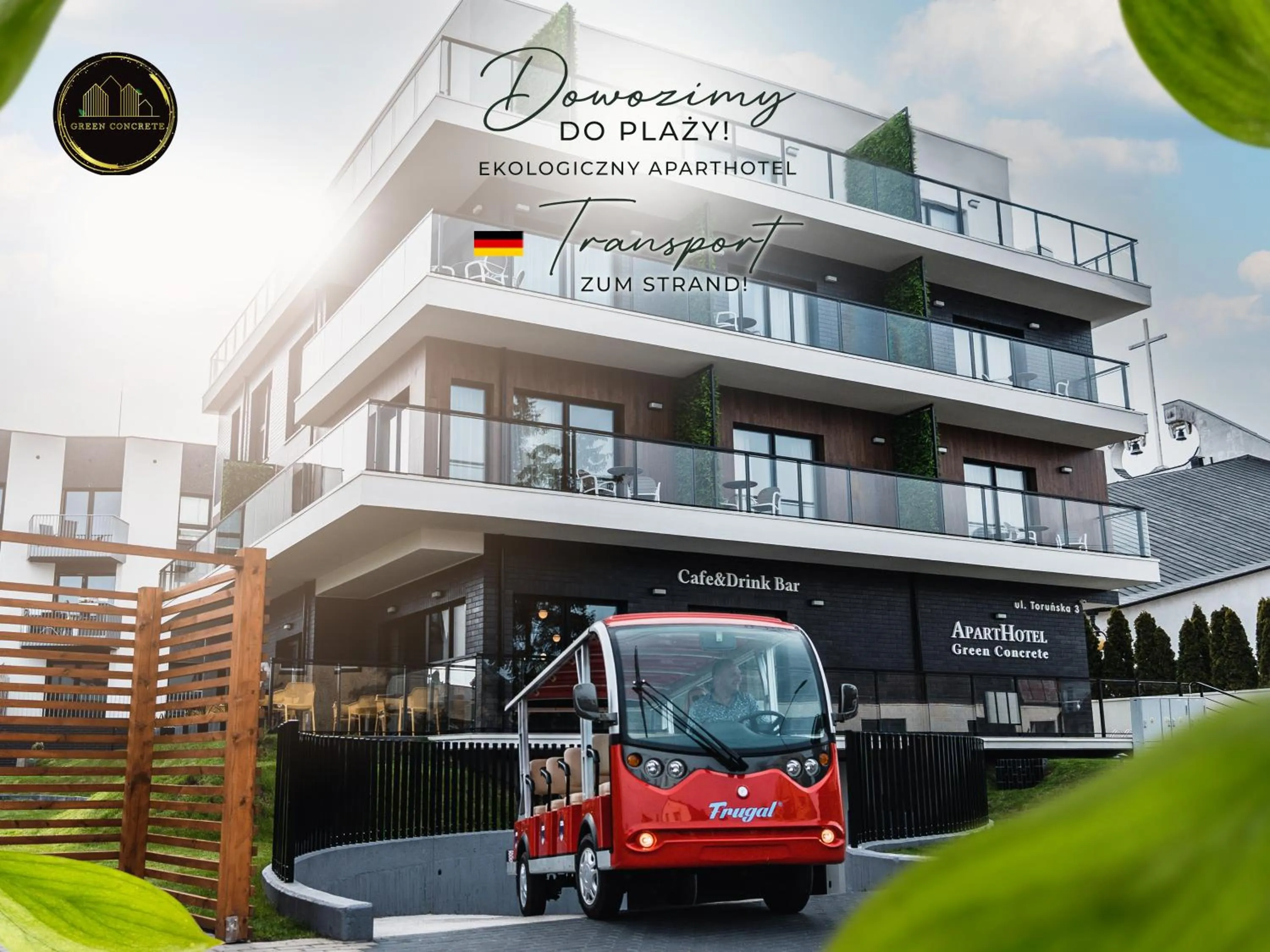 Property building in Aparthotel Green Concrete