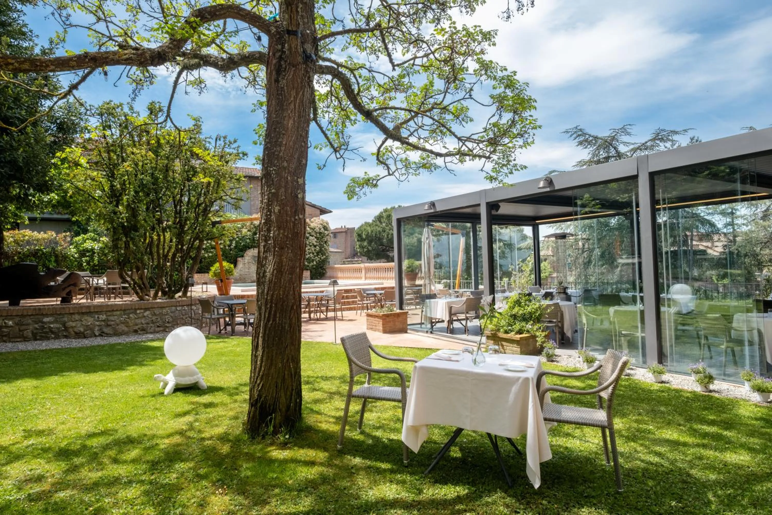 Garden in Hotel Vannucci