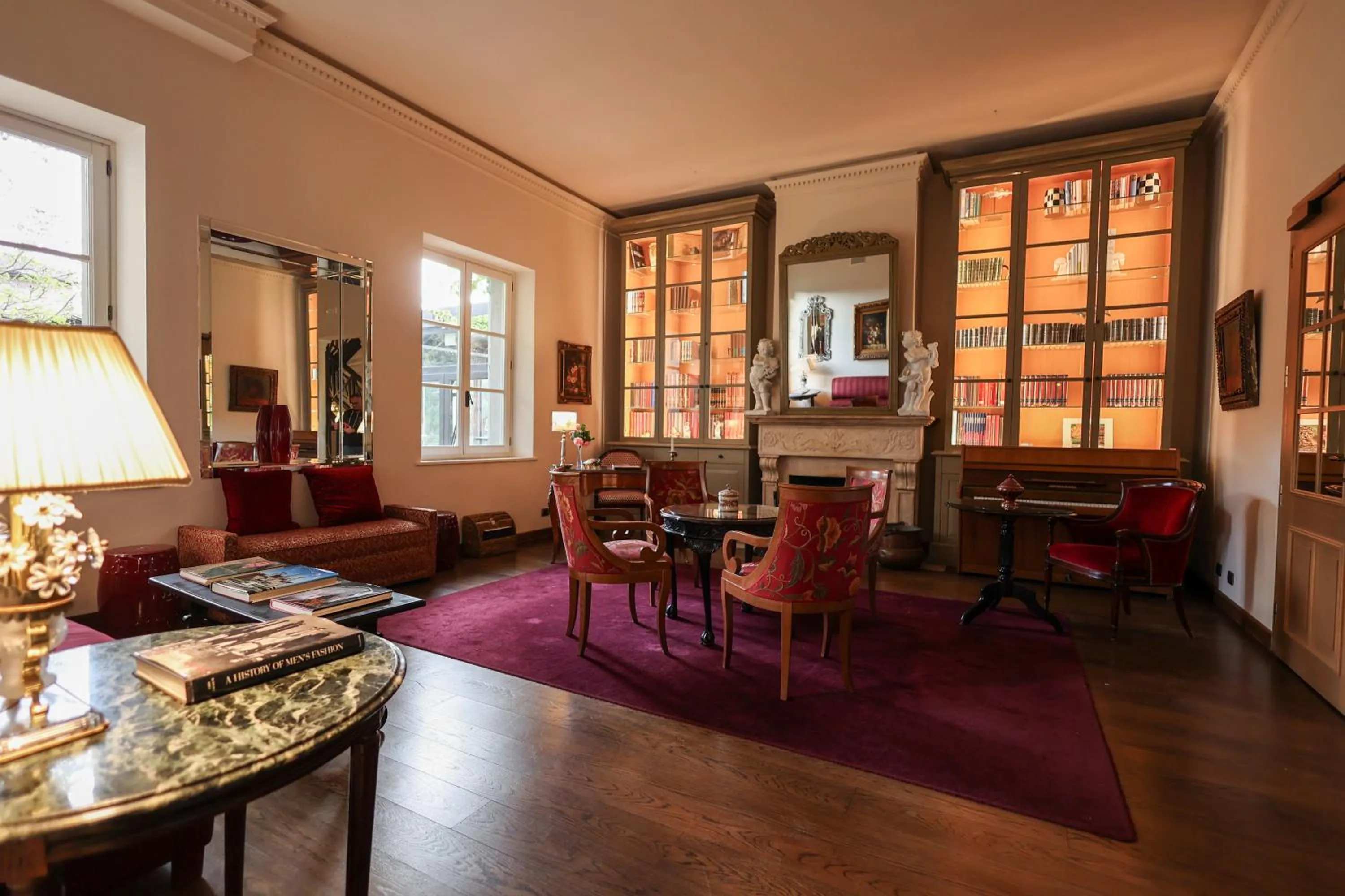 Lobby or reception in Hotel Vannucci