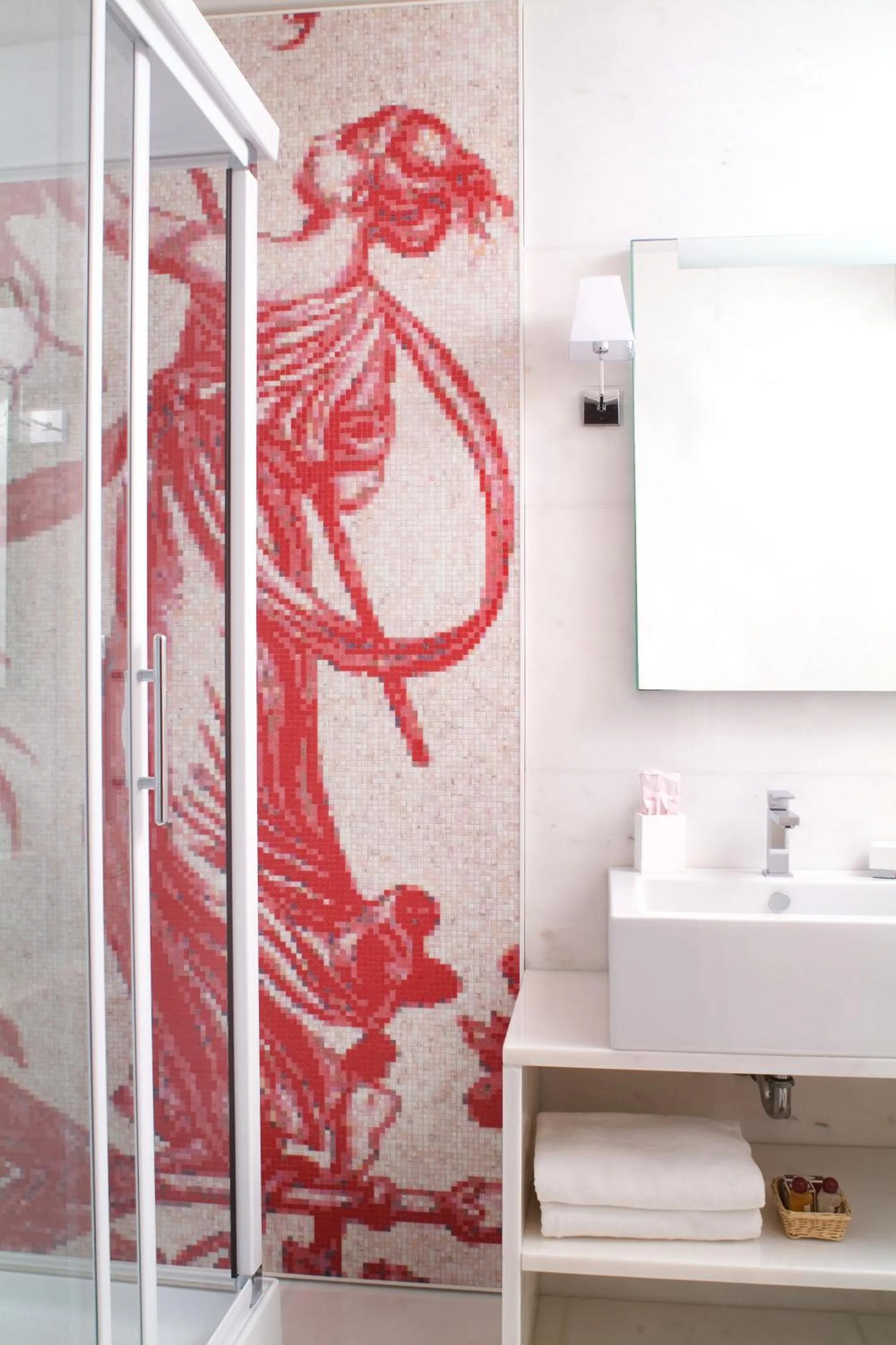 Bathroom in Palazzo Failla Hotel