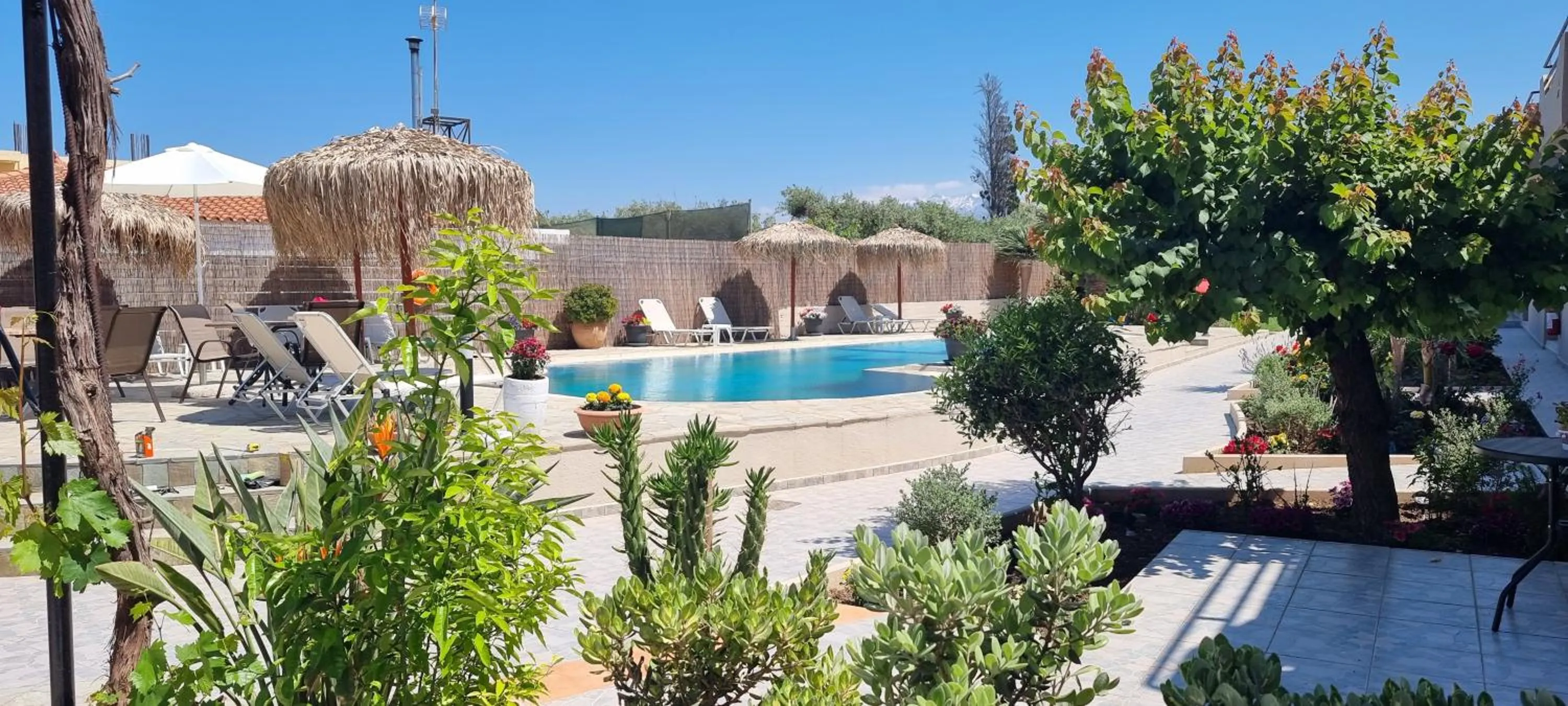 Garden view in Secret Garden Hotel