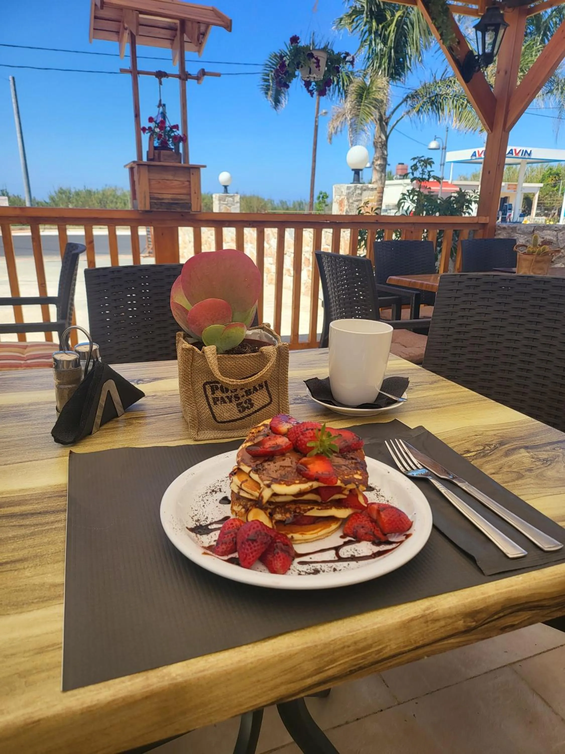 Food in Secret Garden Hotel