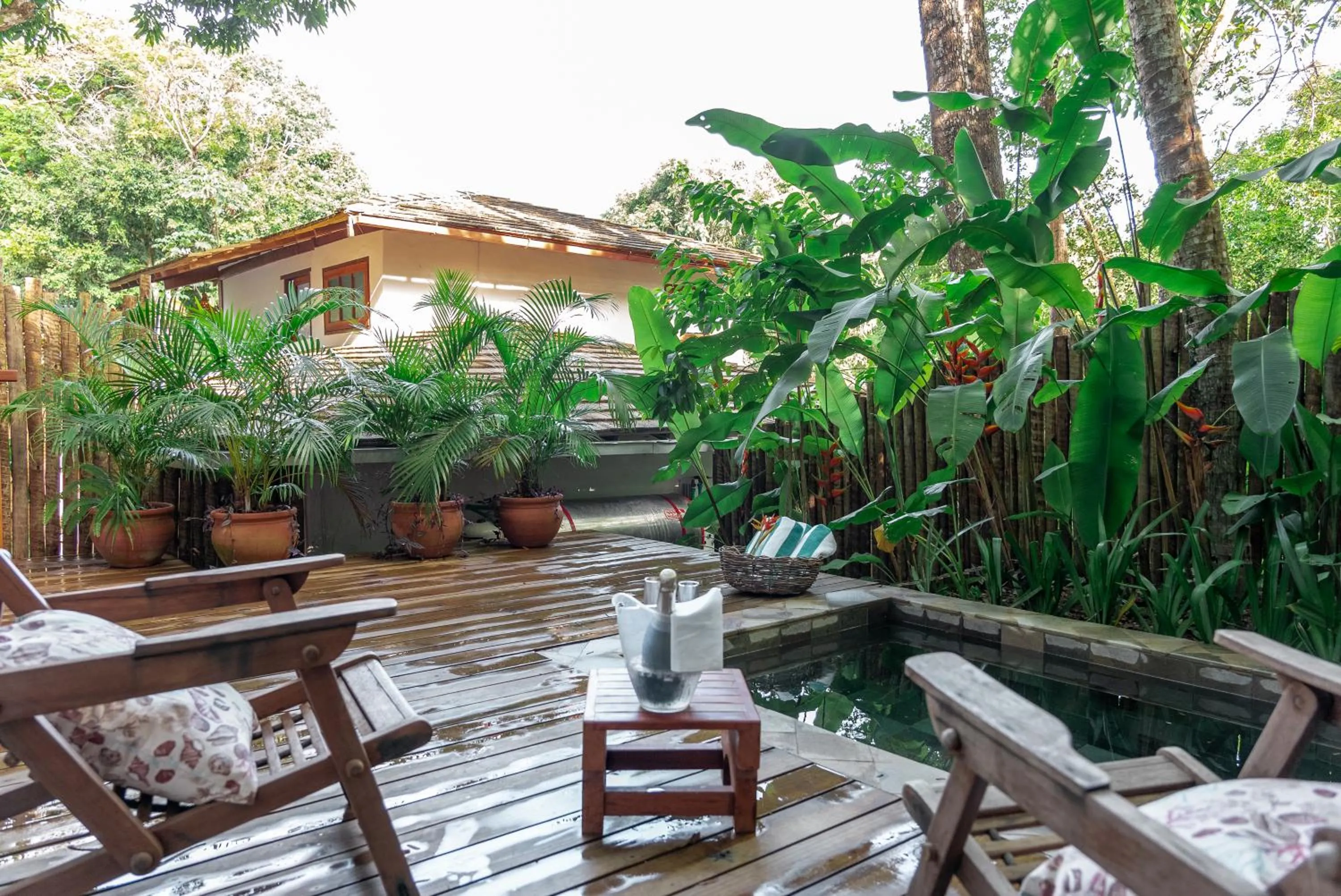 Patio in DA GRAÇA HOTEL