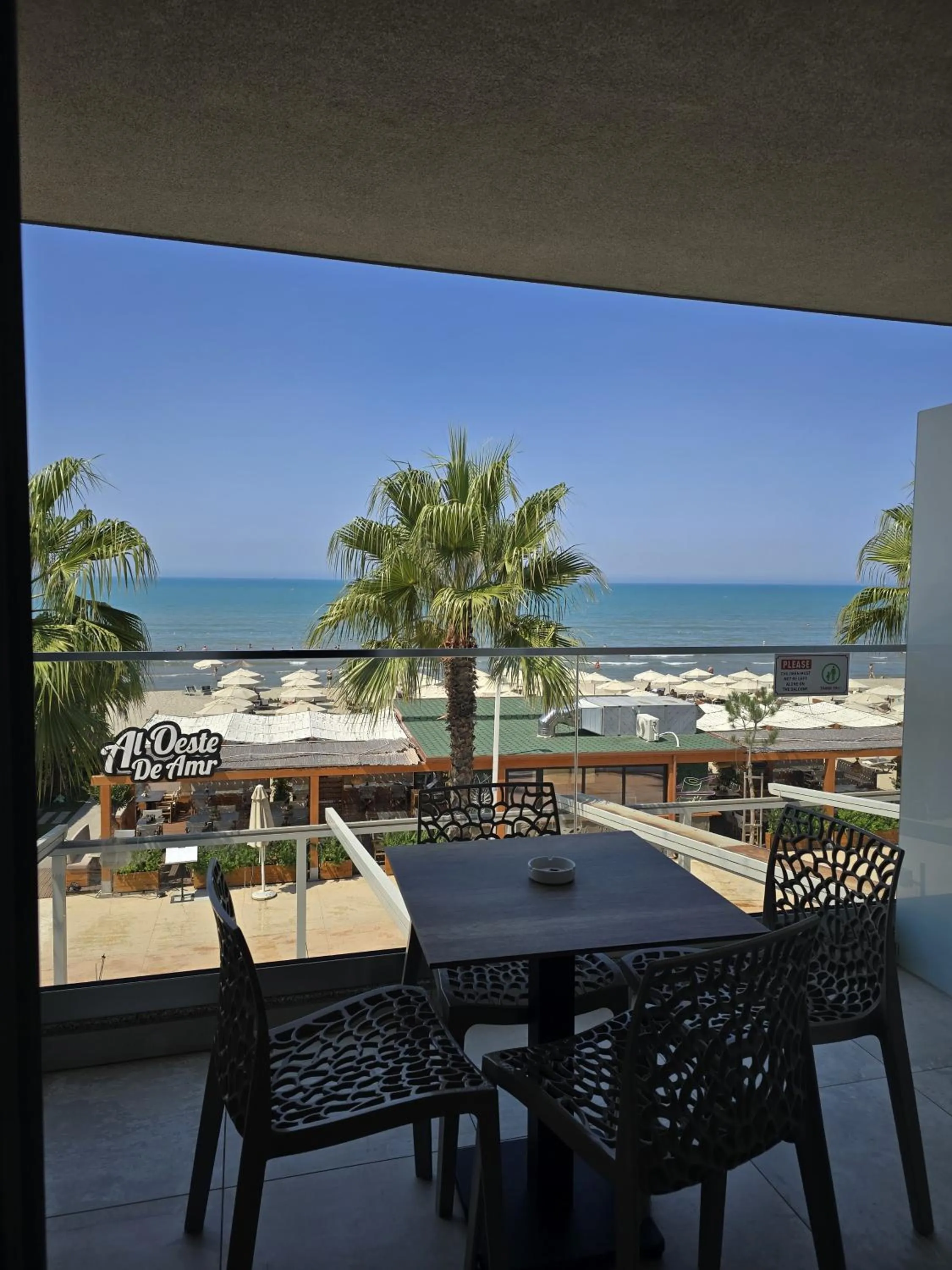 Balcony/Terrace in AMR Hotel - Durres