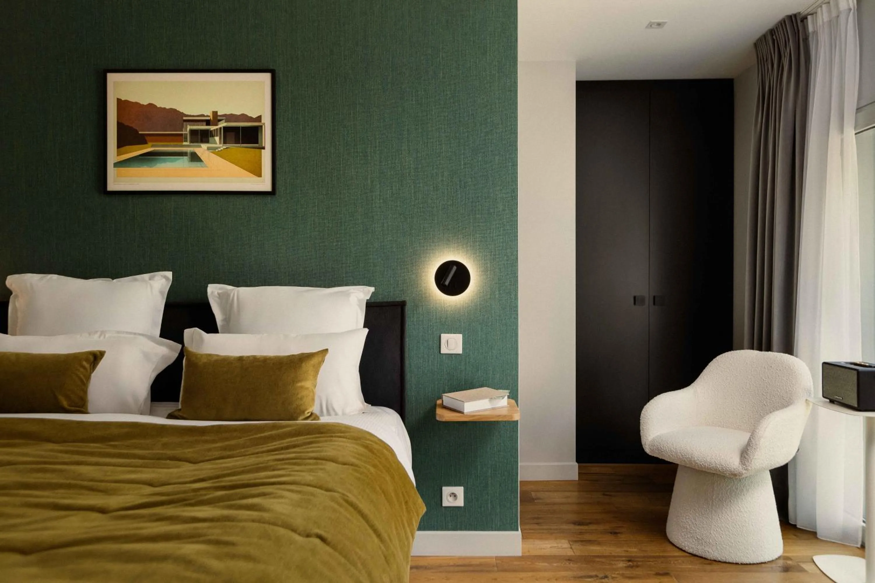 Bedroom, Bed in Markus