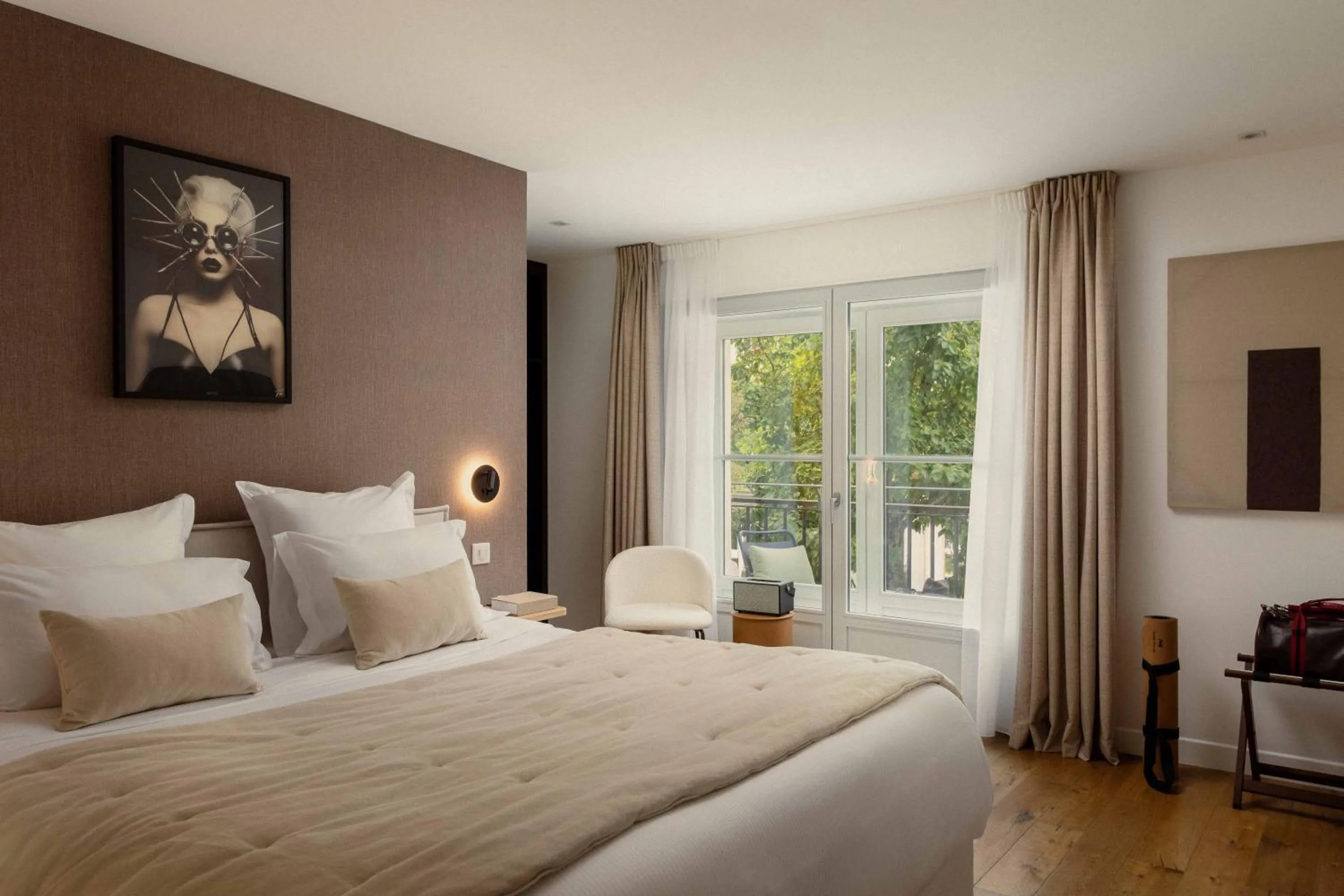 Photo of the whole room, Bed in Markus