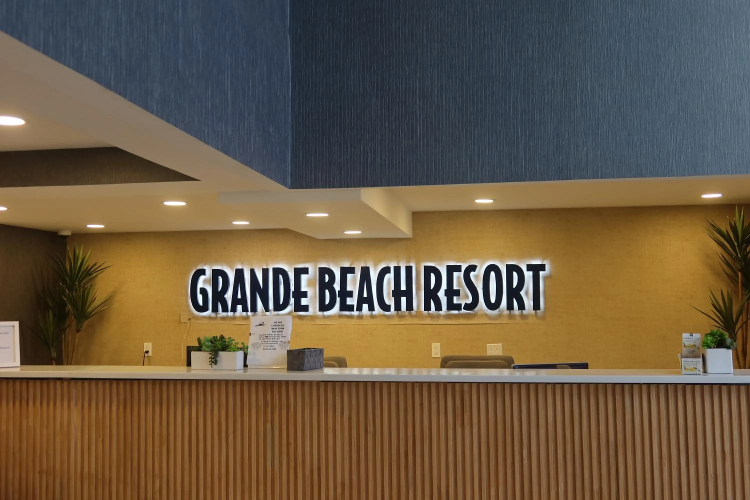 Lobby or reception in Grande Beach Resort