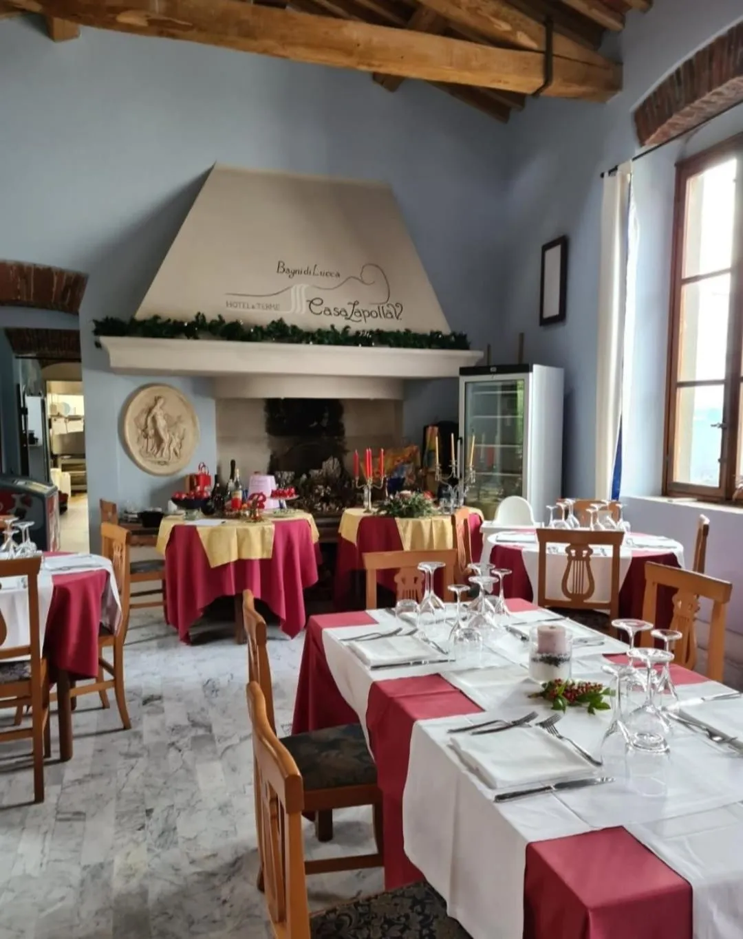 Restaurant/places to eat in Hotel & Terme Bagni di Lucca