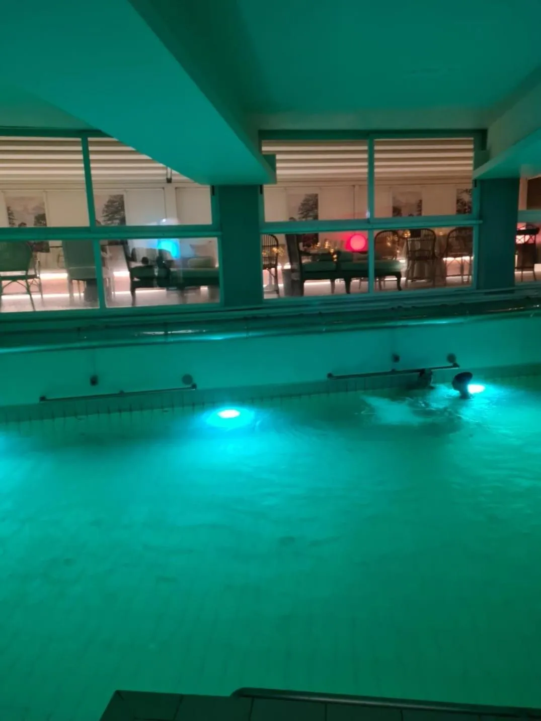 Swimming pool in Hotel & Terme Bagni di Lucca