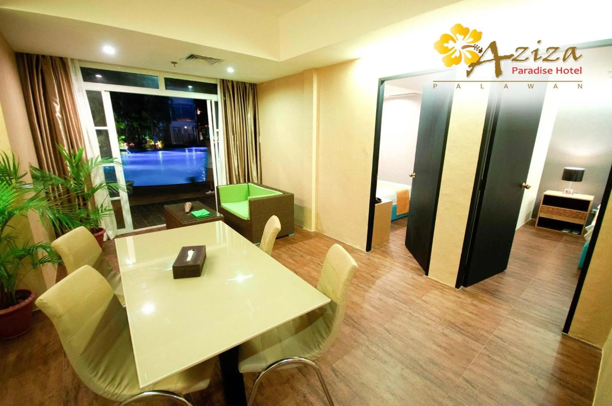 Photo of the whole room in Aziza Paradise Hotel