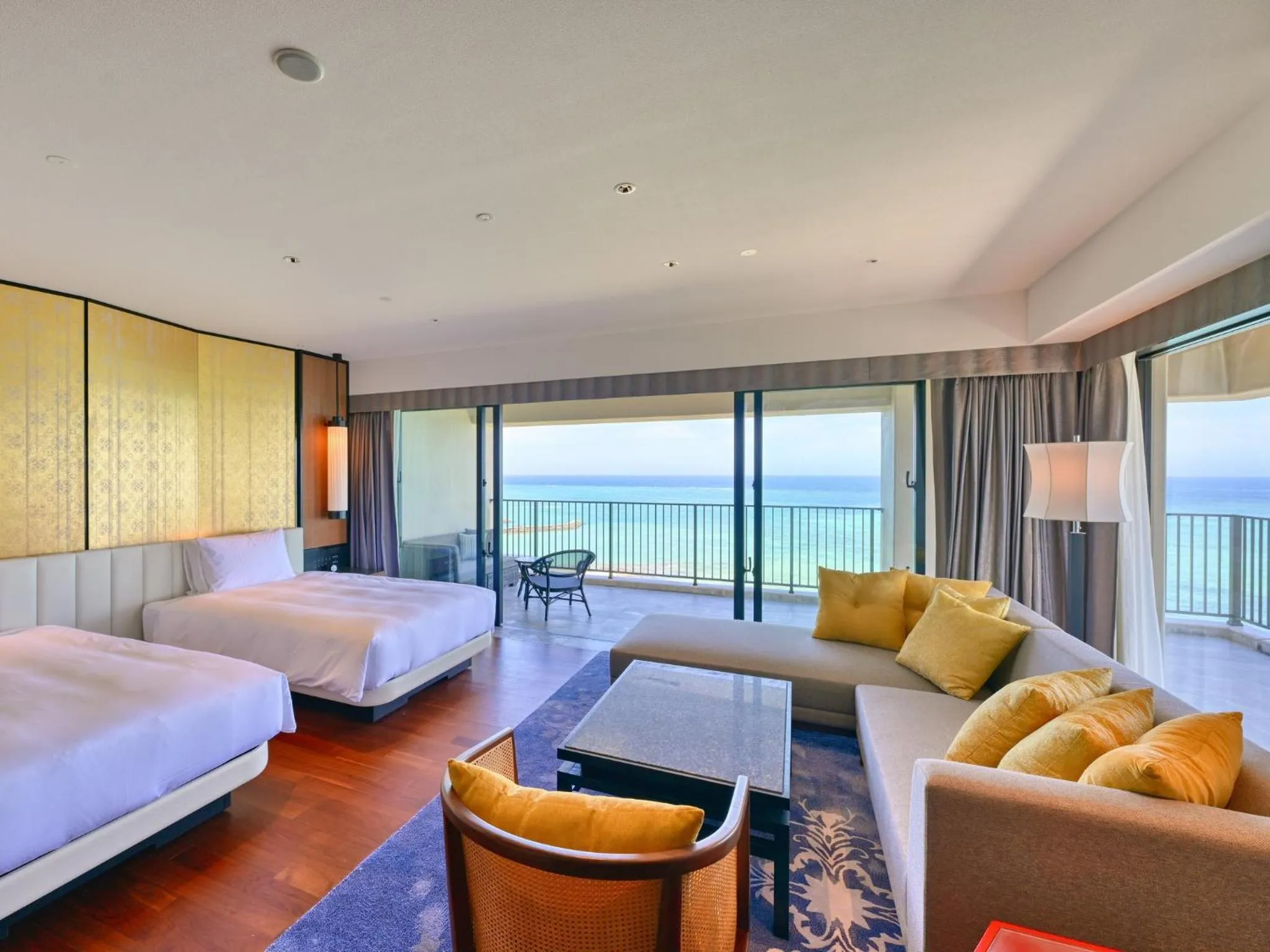 Photo of the whole room, Bed in Ryukyu Hotel & Resort Nashiro Beach