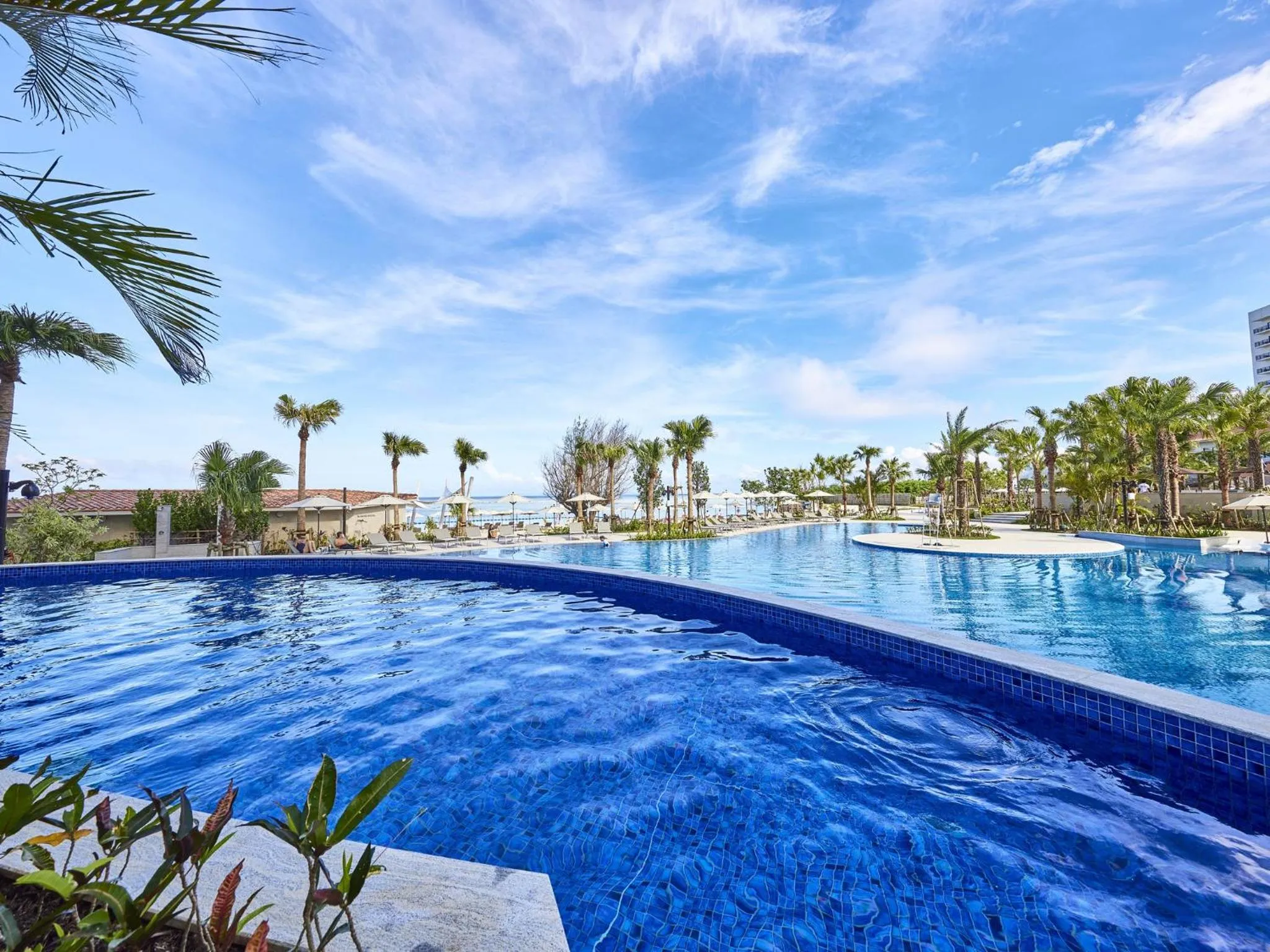Swimming pool in Ryukyu Hotel & Resort Nashiro Beach