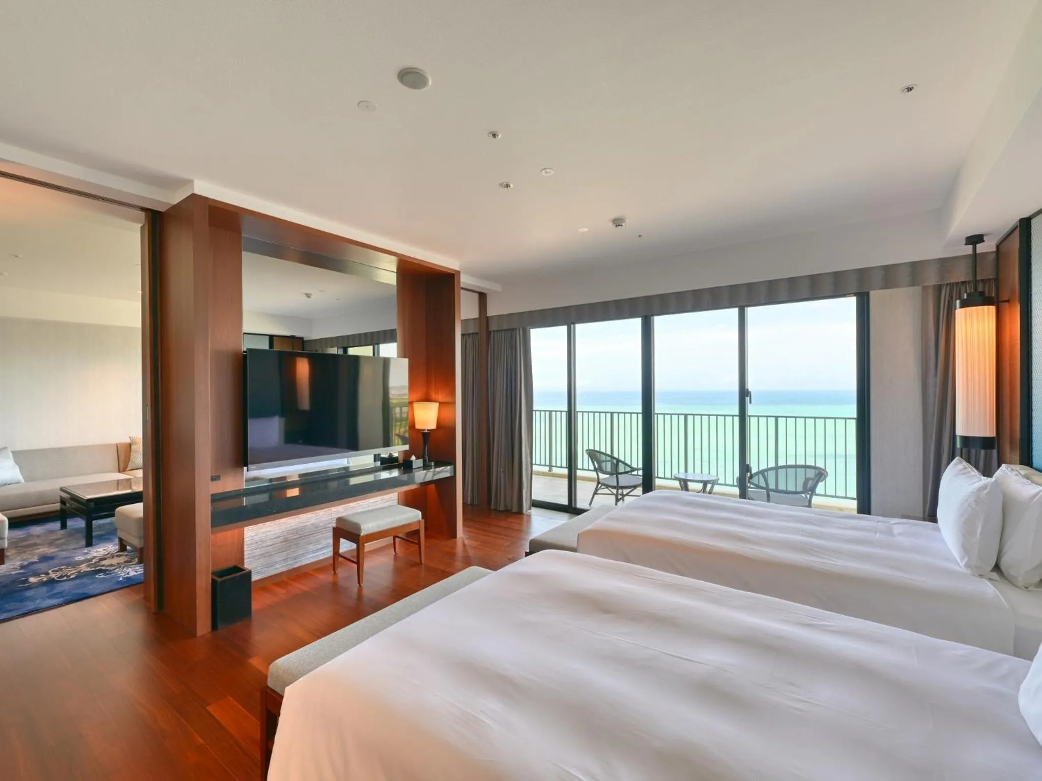 Photo of the whole room, Bed in Ryukyu Hotel & Resort Nashiro Beach