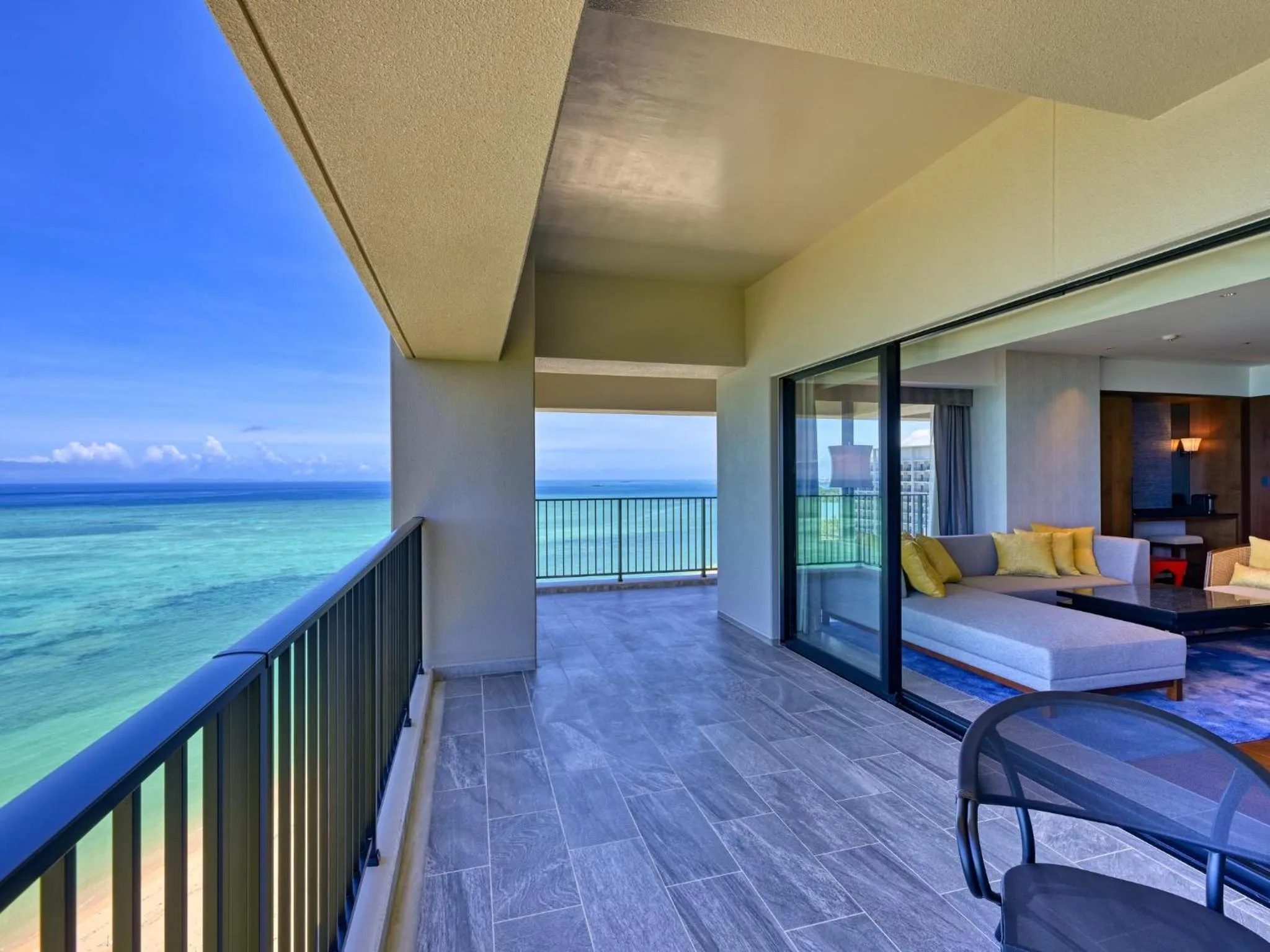 Balcony/Terrace in Ryukyu Hotel & Resort Nashiro Beach