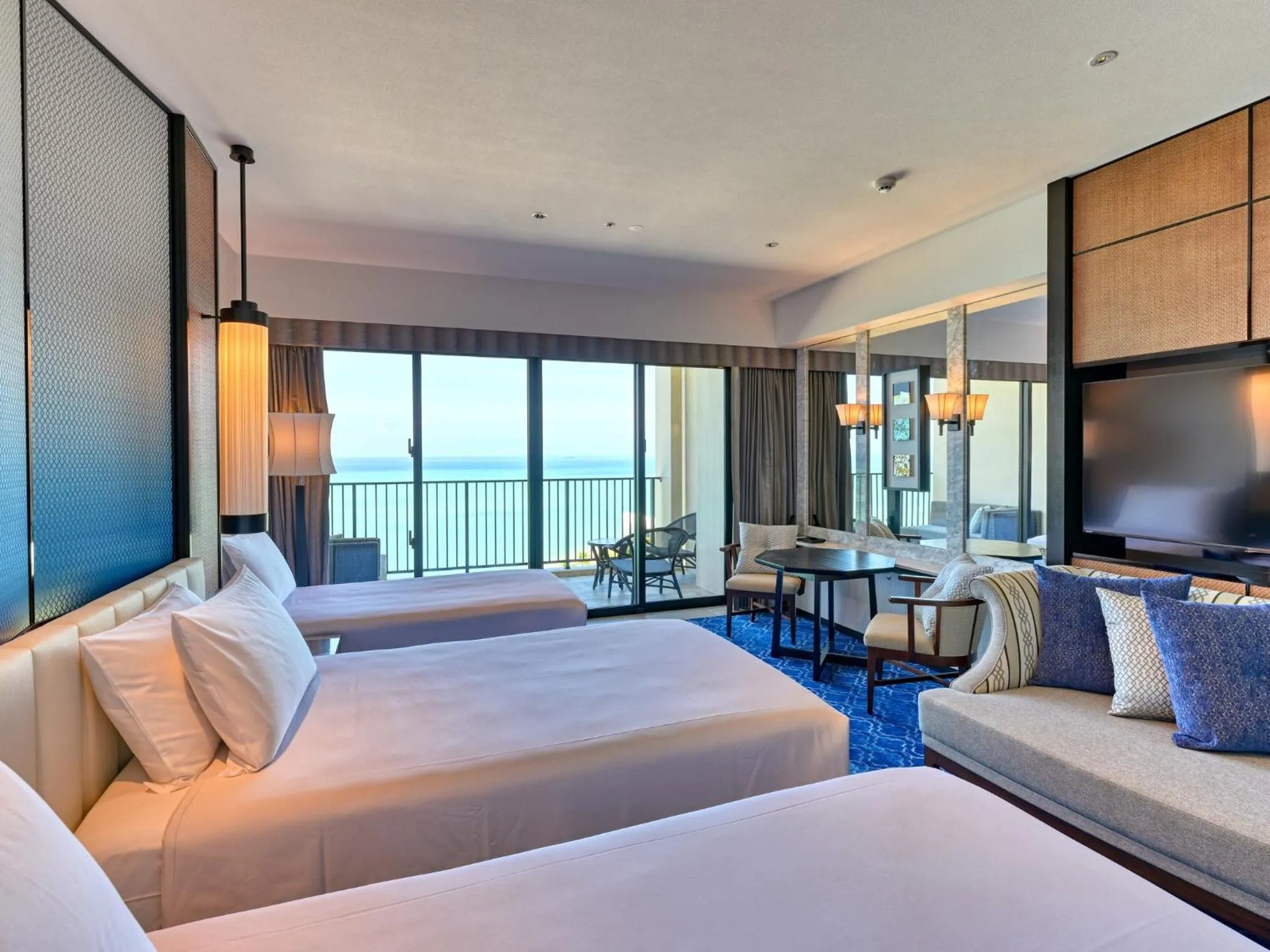 Photo of the whole room, Bed in Ryukyu Hotel & Resort Nashiro Beach