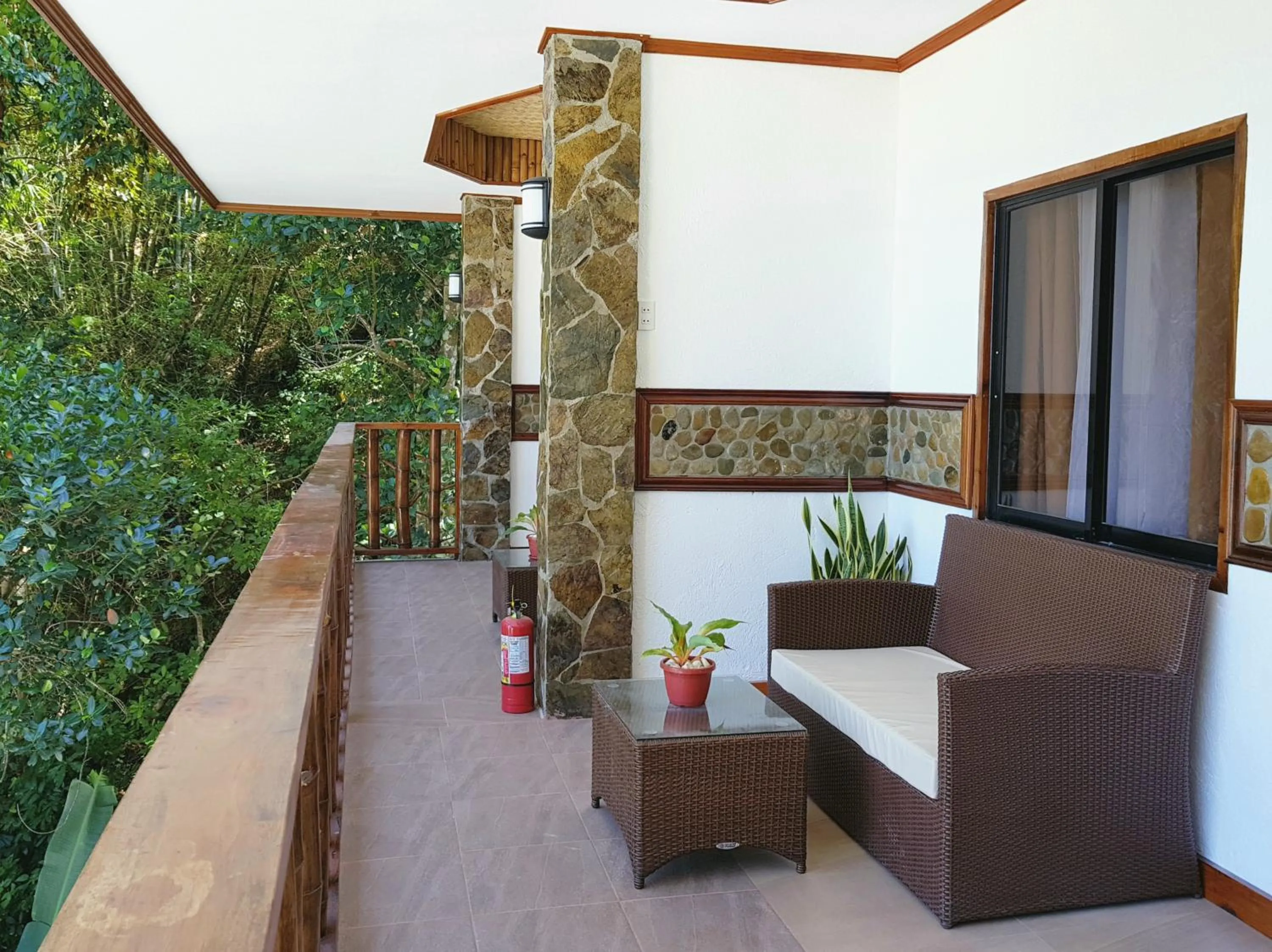 Balcony/Terrace in El Nido Viewdeck Cottages