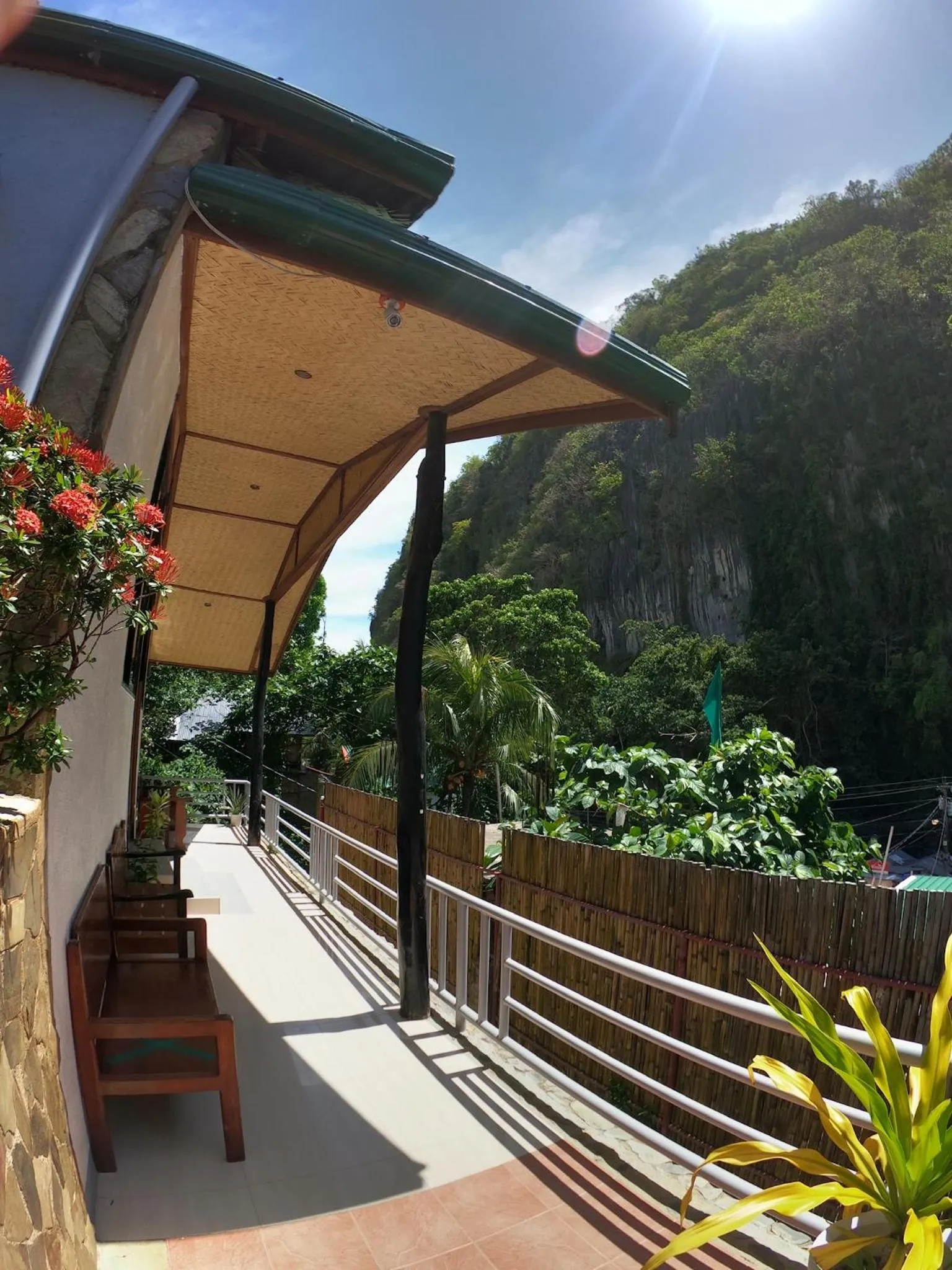 Balcony/Terrace in El Nido Viewdeck Cottages